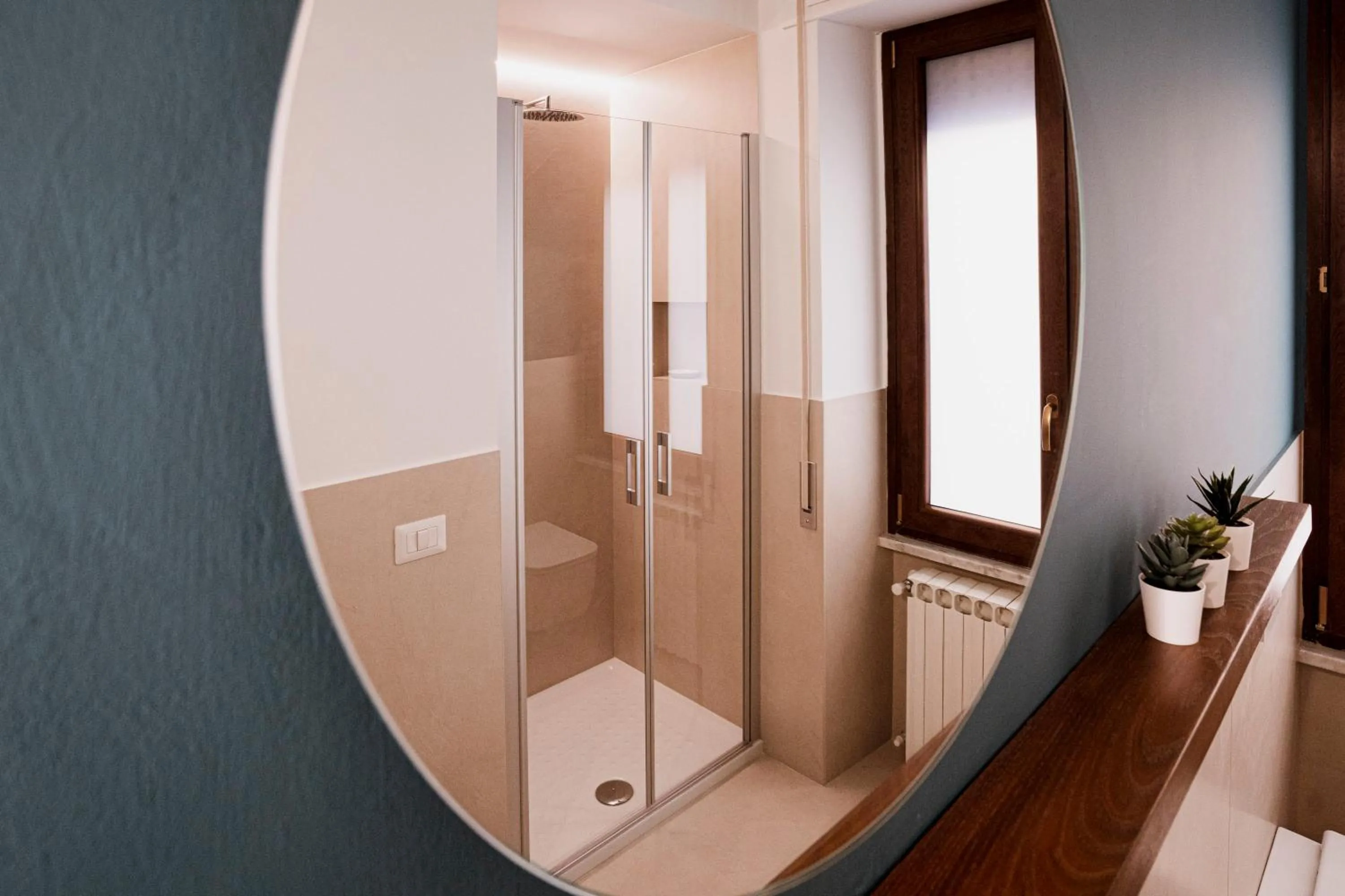 Shower in Dimora al Mulino