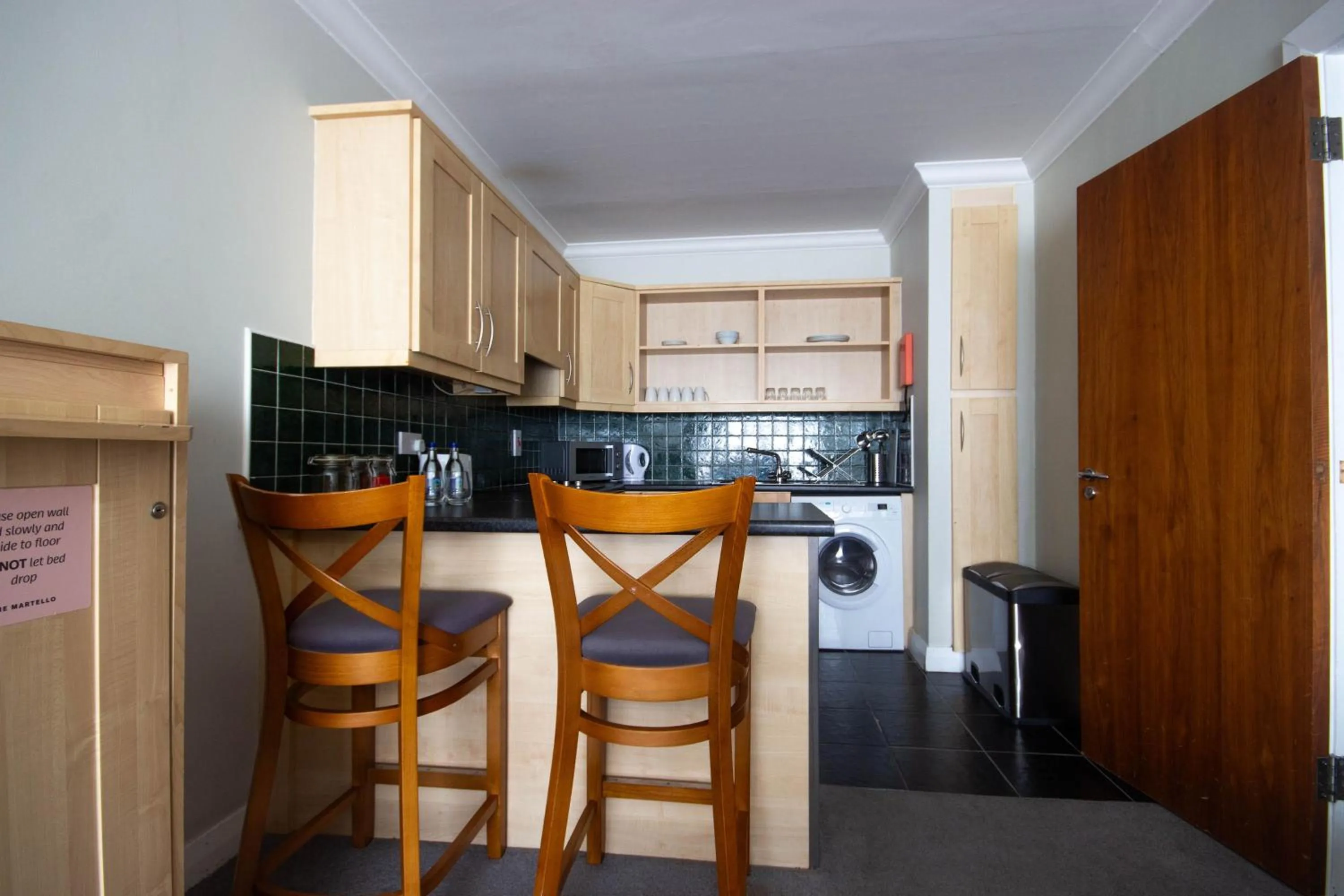 Kitchen or kitchenette in The Martello Hotel