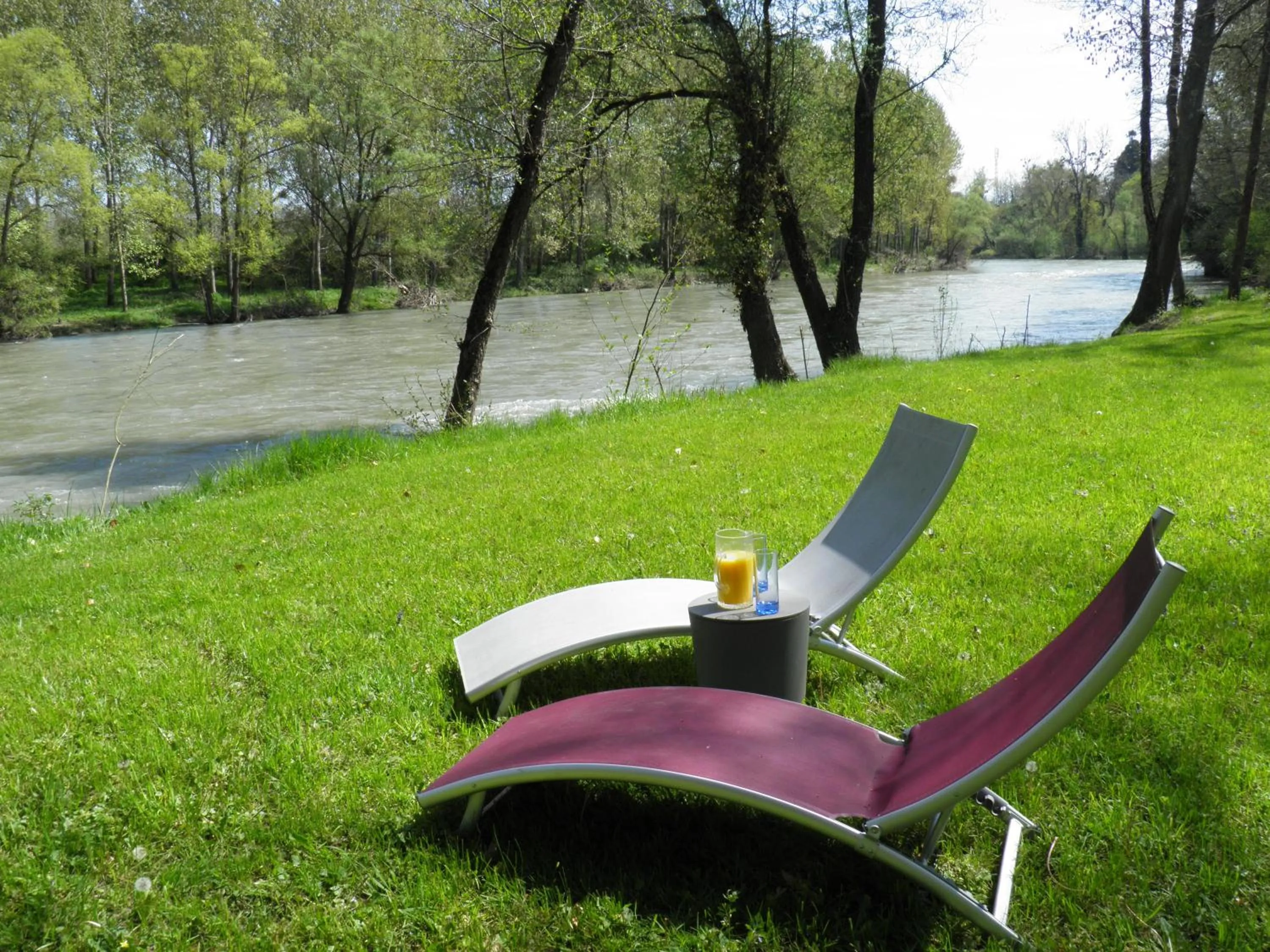 Garden view in L'Escalère
