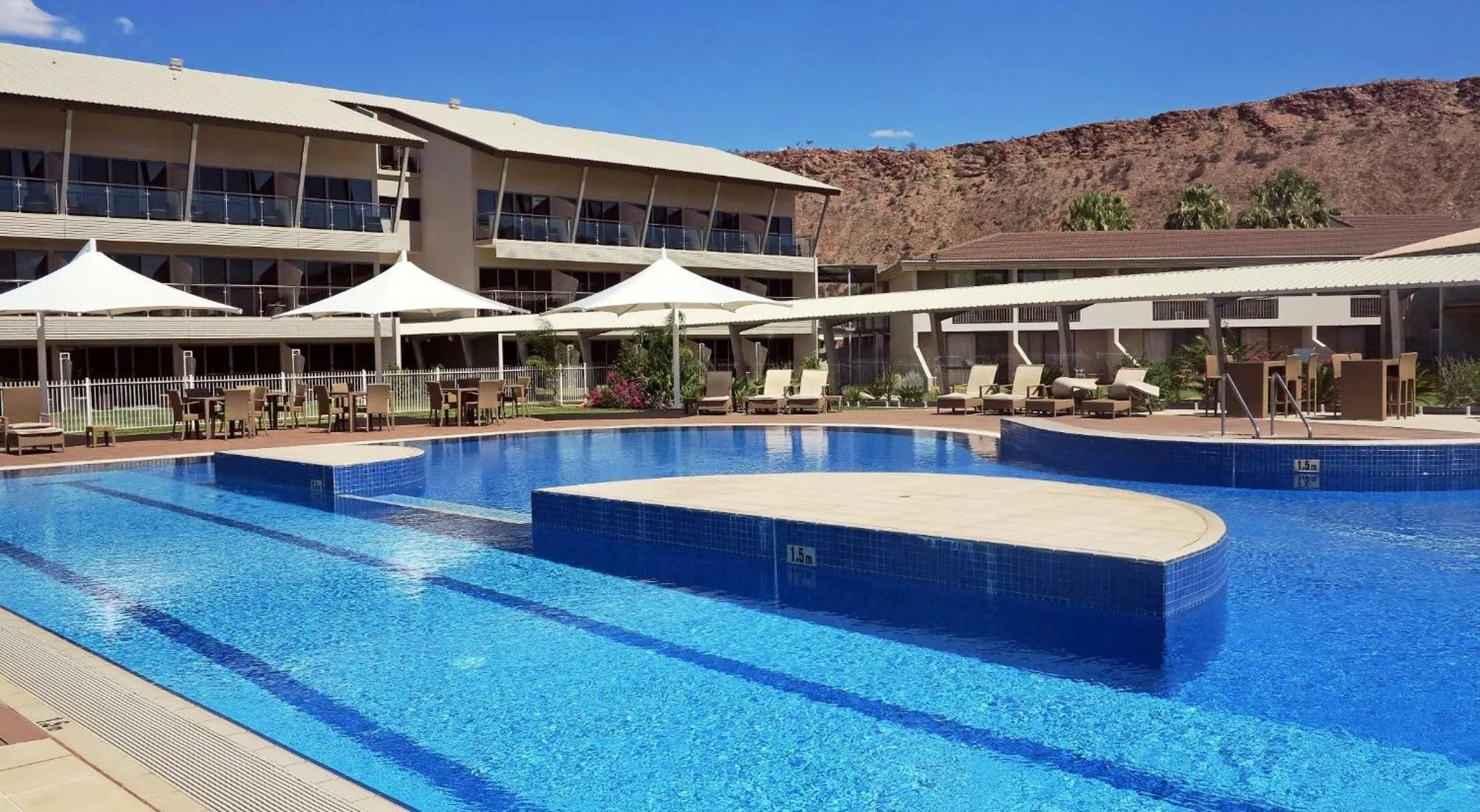 Swimming pool in Crowne Plaza Alice Springs Lasseters by IHG