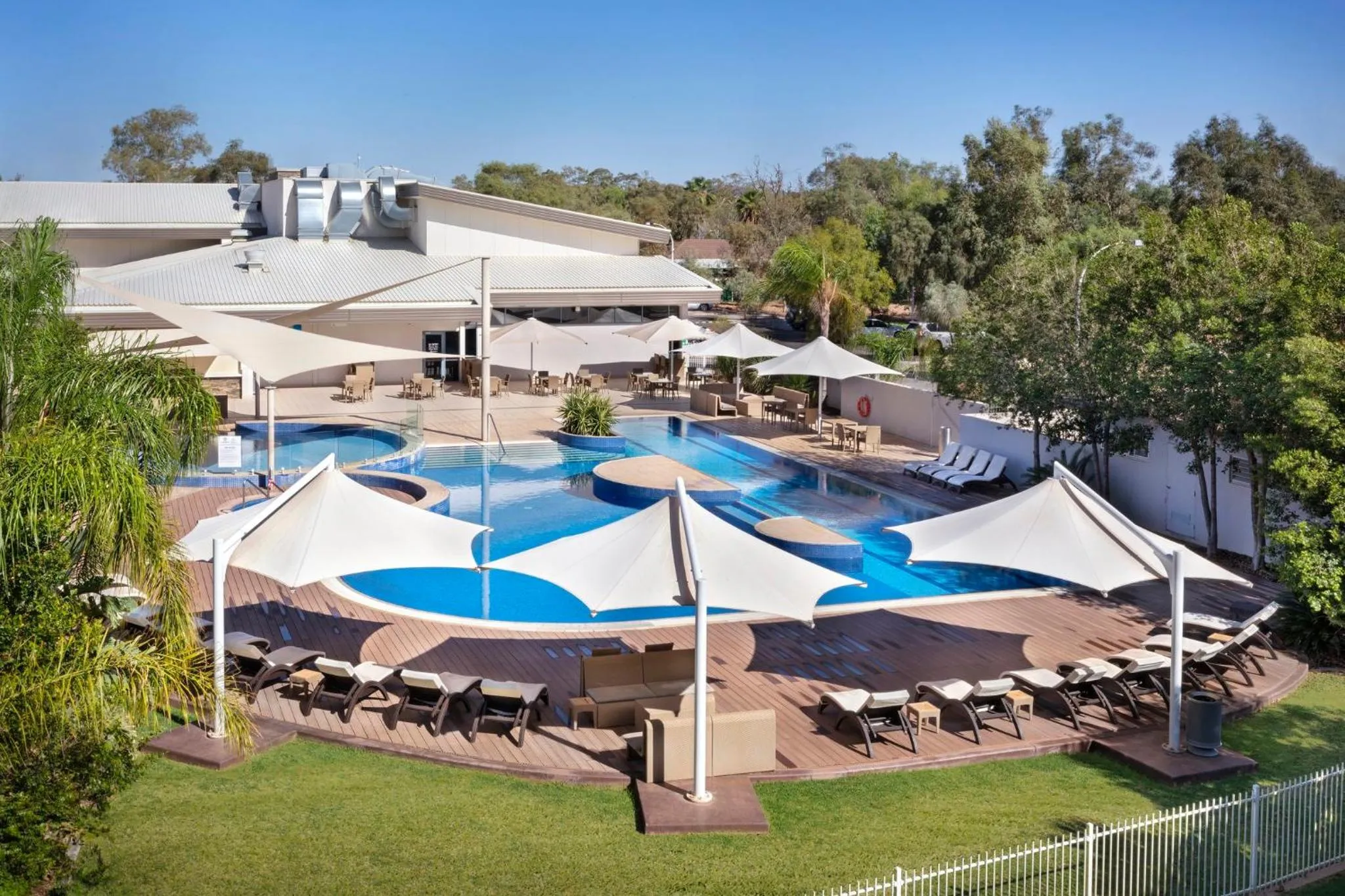 Swimming pool in Crowne Plaza Alice Springs Lasseters by IHG