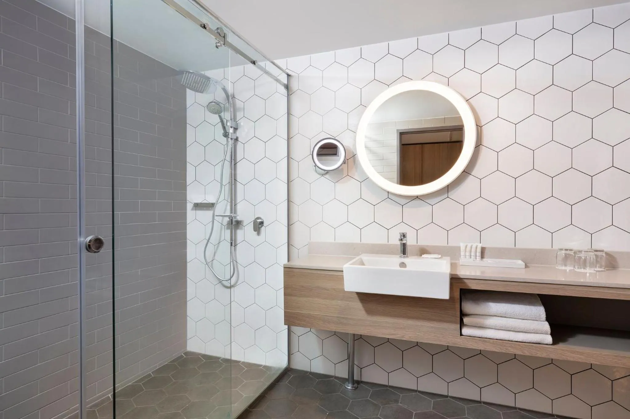 Bathroom in Crowne Plaza Alice Springs Lasseters by IHG