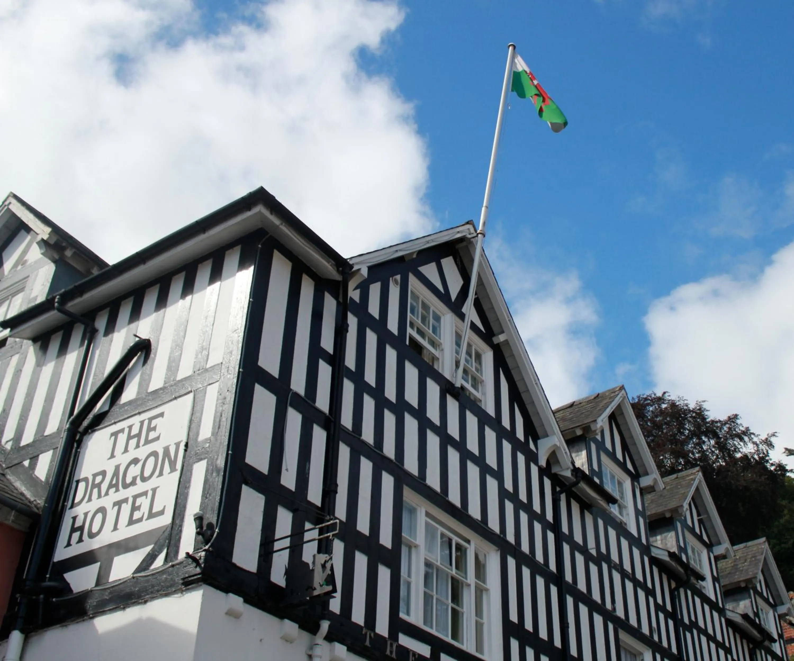 Facade/entrance in The Dragon Hotel