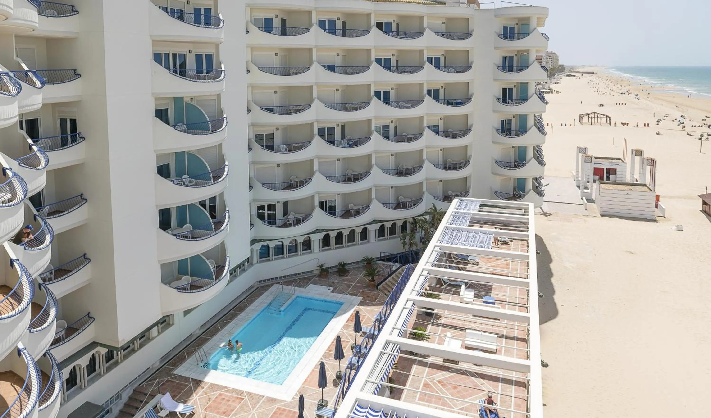 Balcony/Terrace in Hotel Playa Victoria