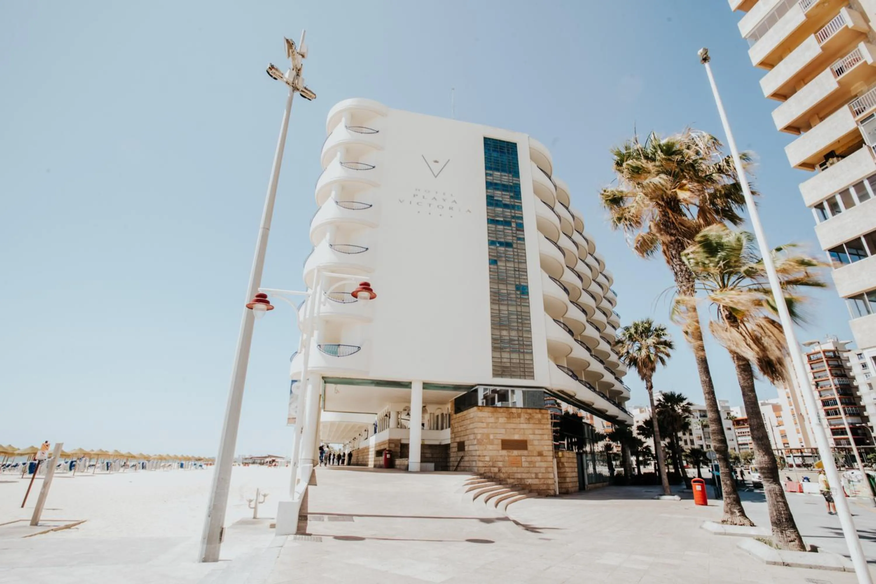 Facade/entrance in Hotel Playa Victoria