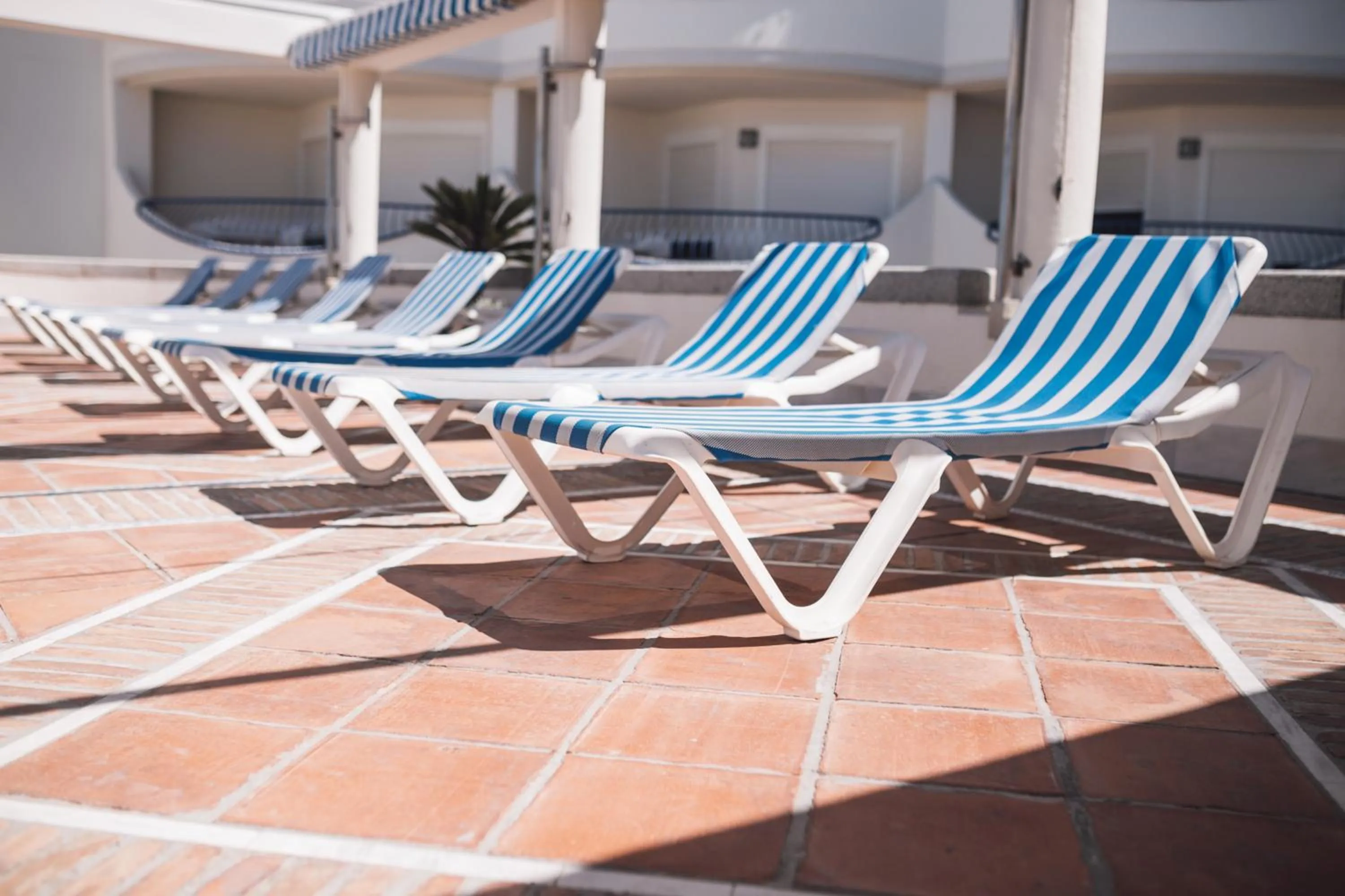 Solarium in Hotel Playa Victoria