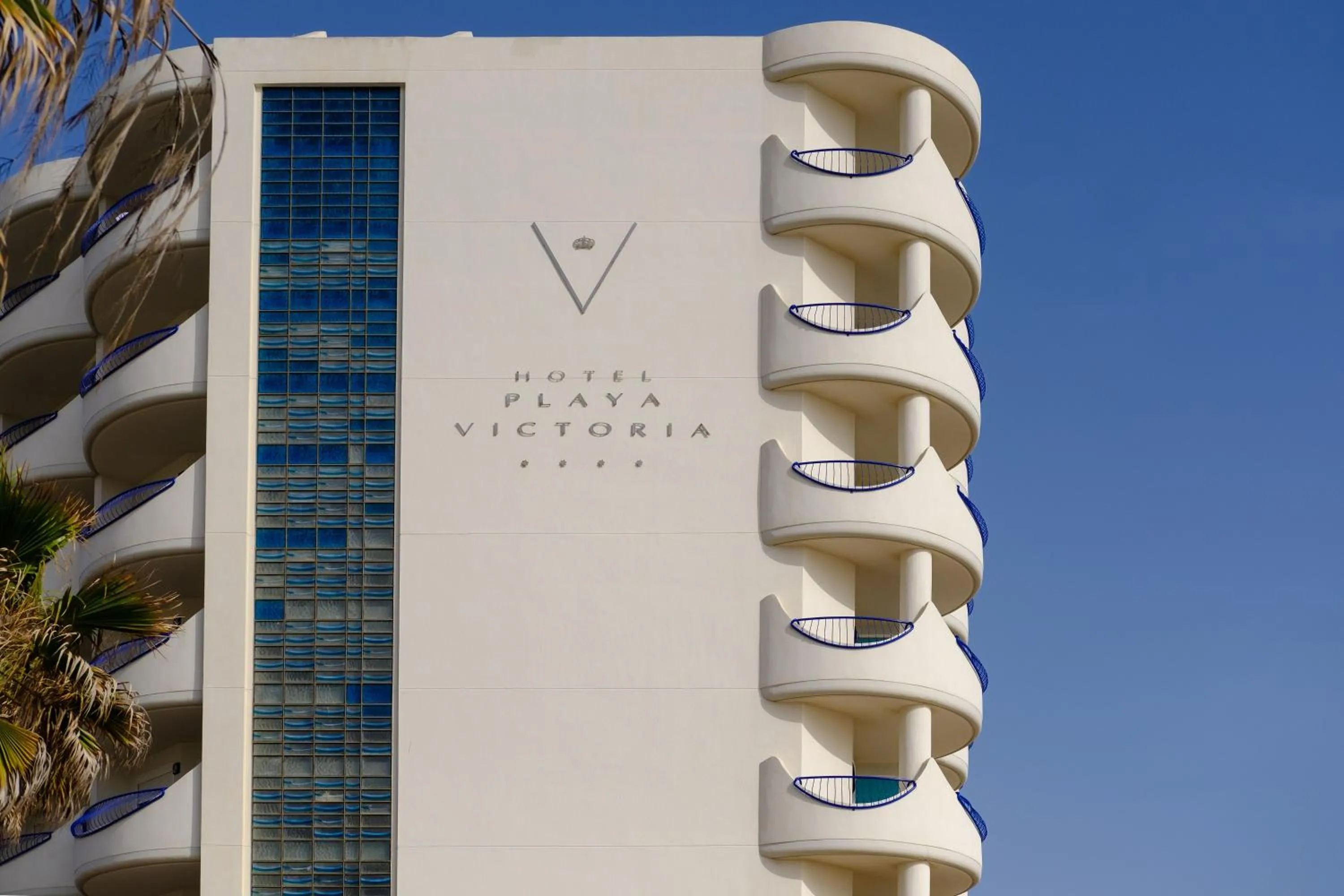 Facade/entrance in Hotel Playa Victoria