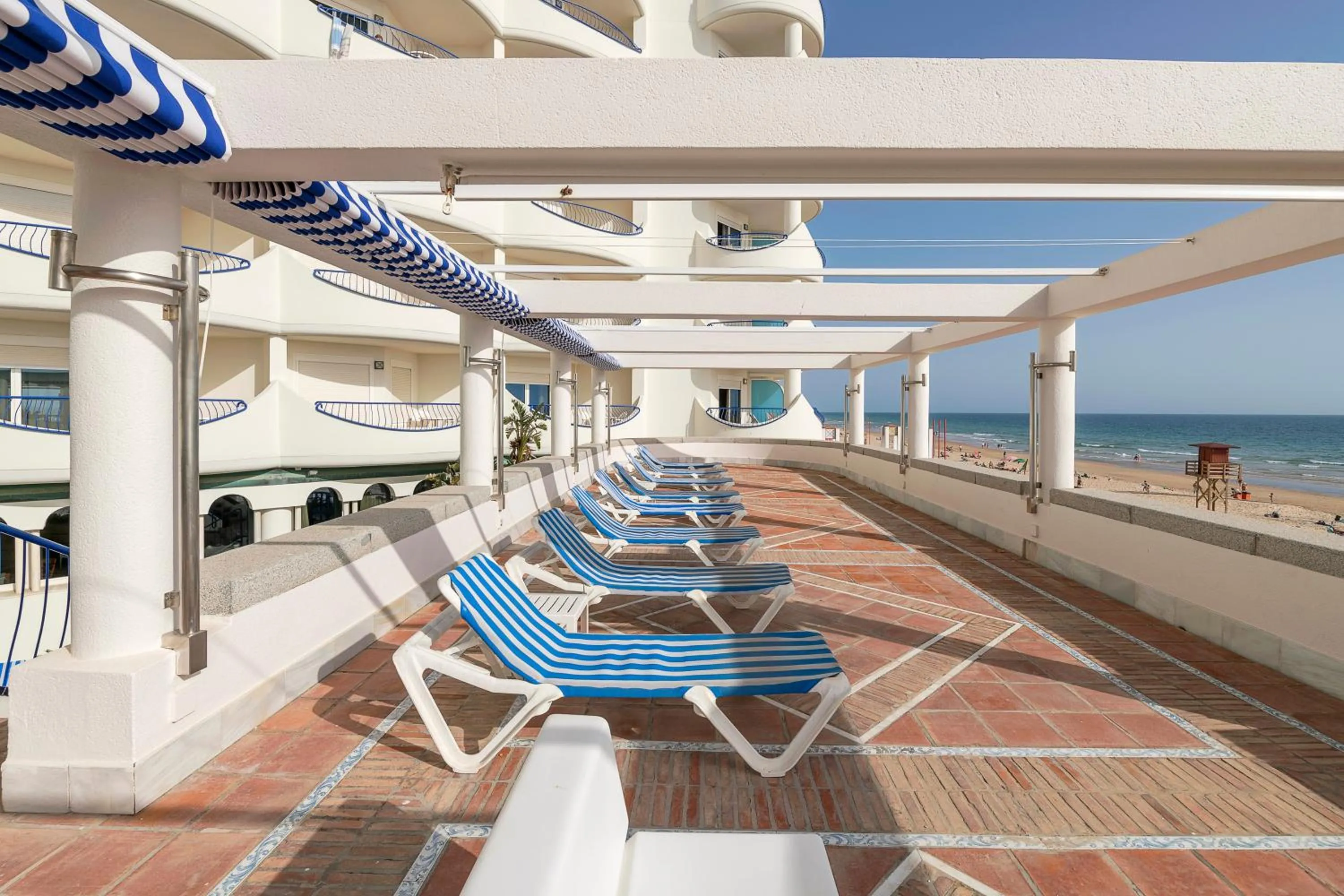 sunbed in Hotel Playa Victoria