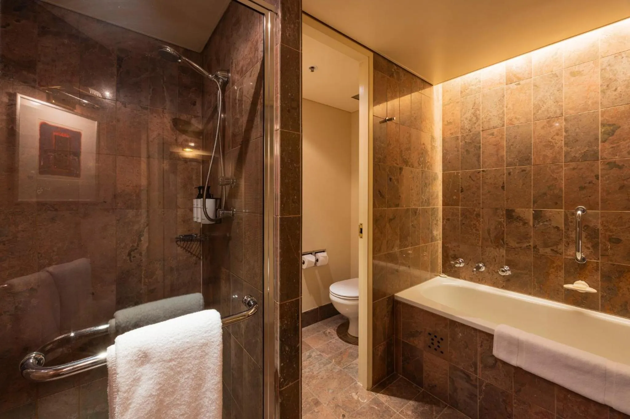 Bathroom in InterContinental Adelaide by IHG