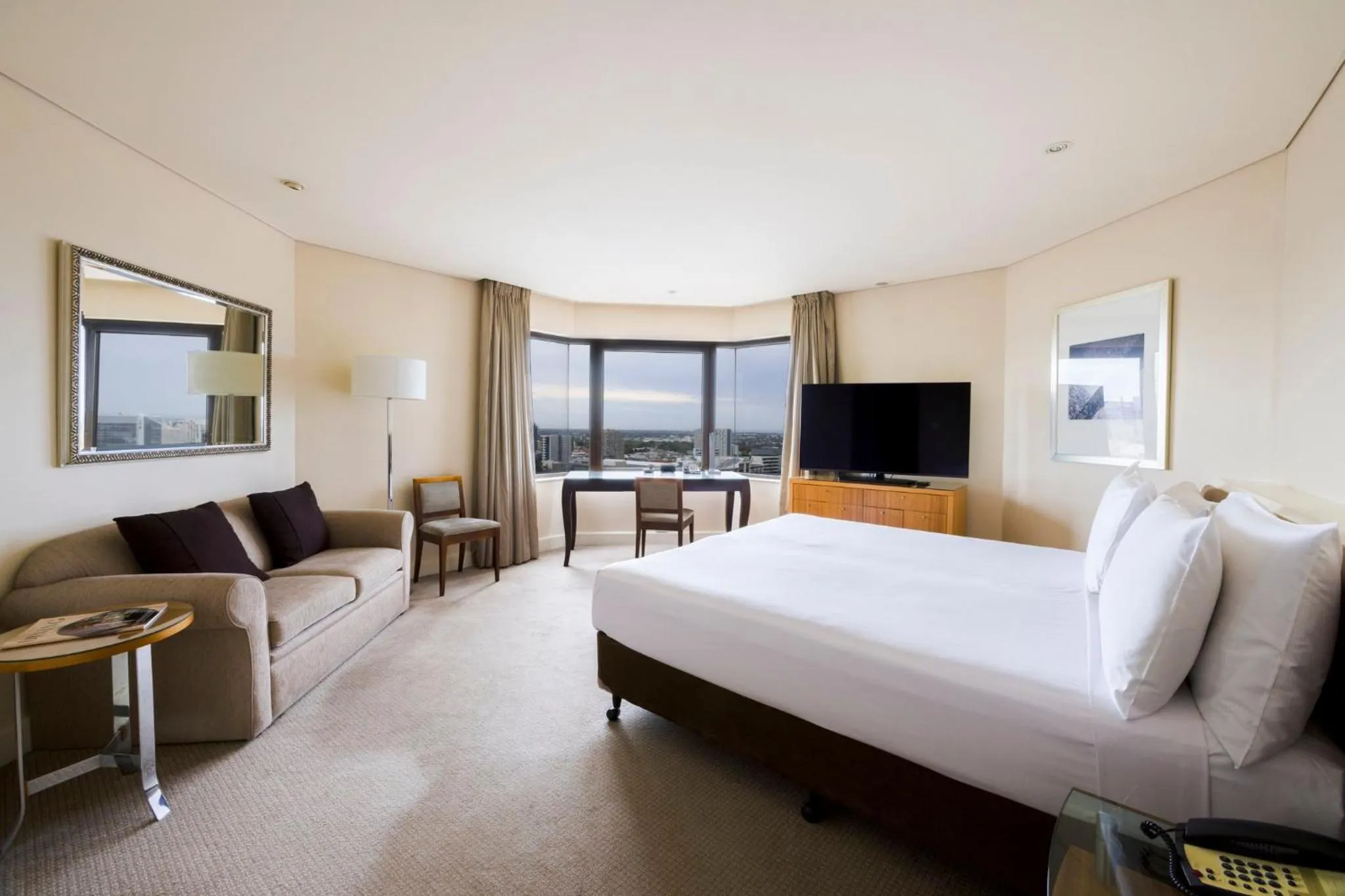 Photo of the whole room, Bed in InterContinental Adelaide by IHG