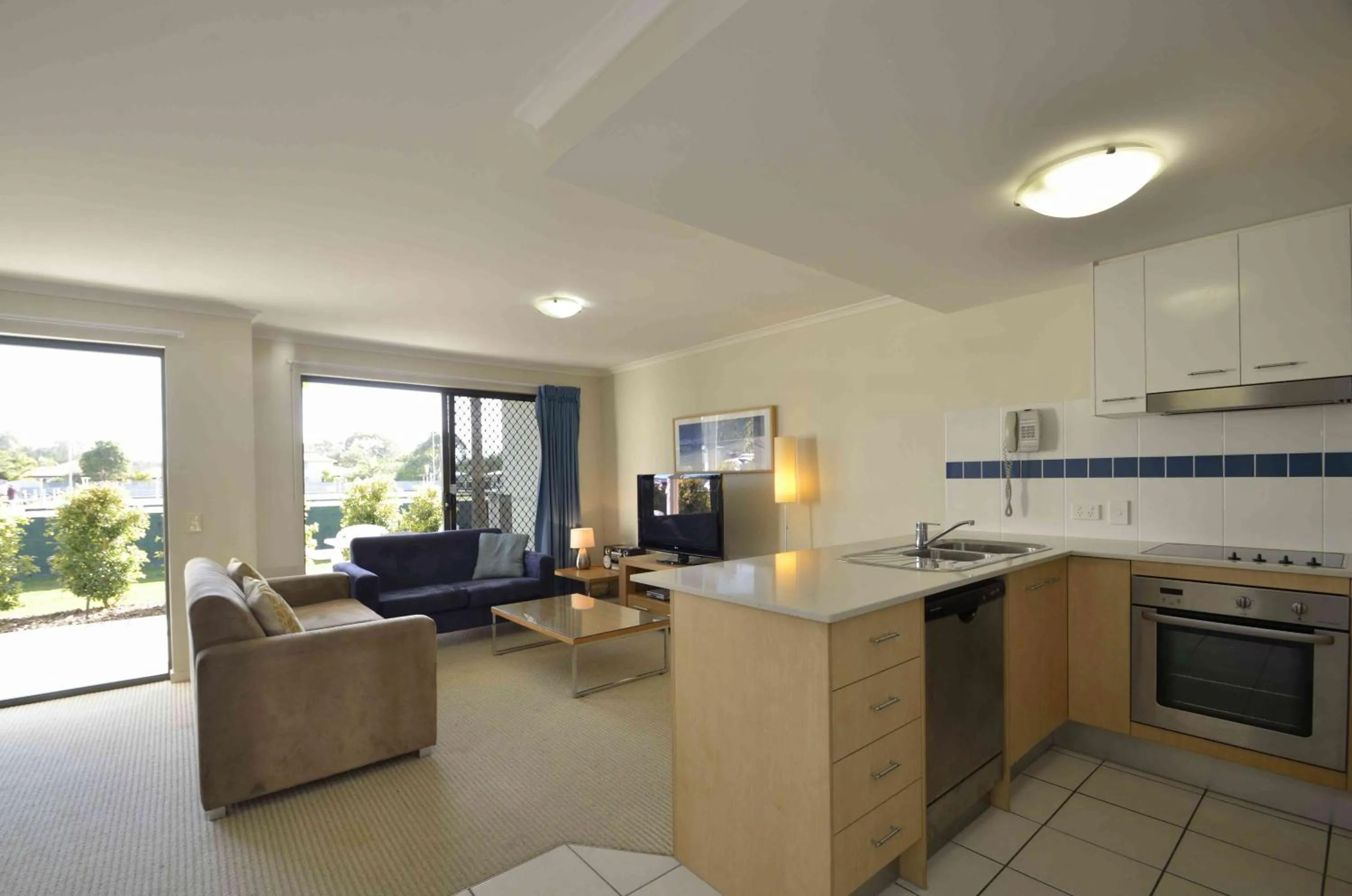 Kitchen or kitchenette in Ivory Palms Resort Noosa