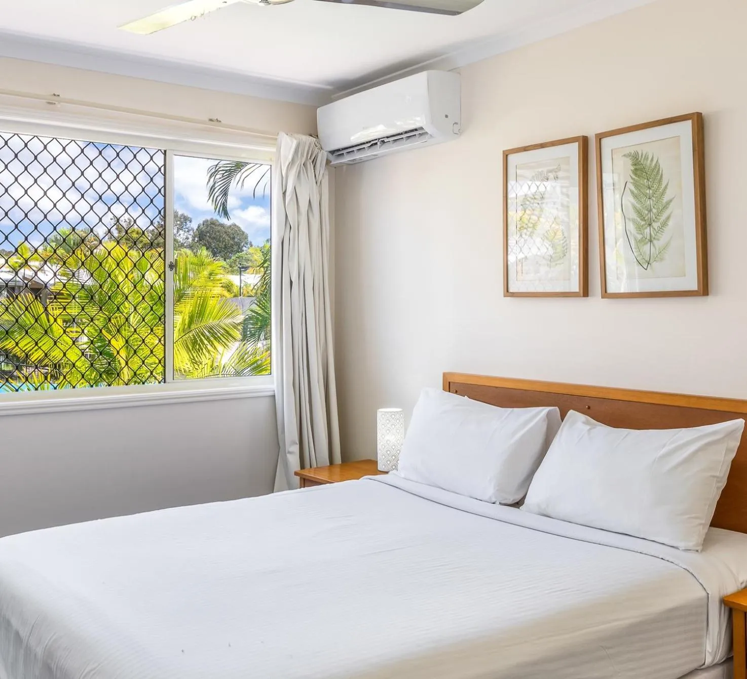 Bed in Ivory Palms Resort Noosa