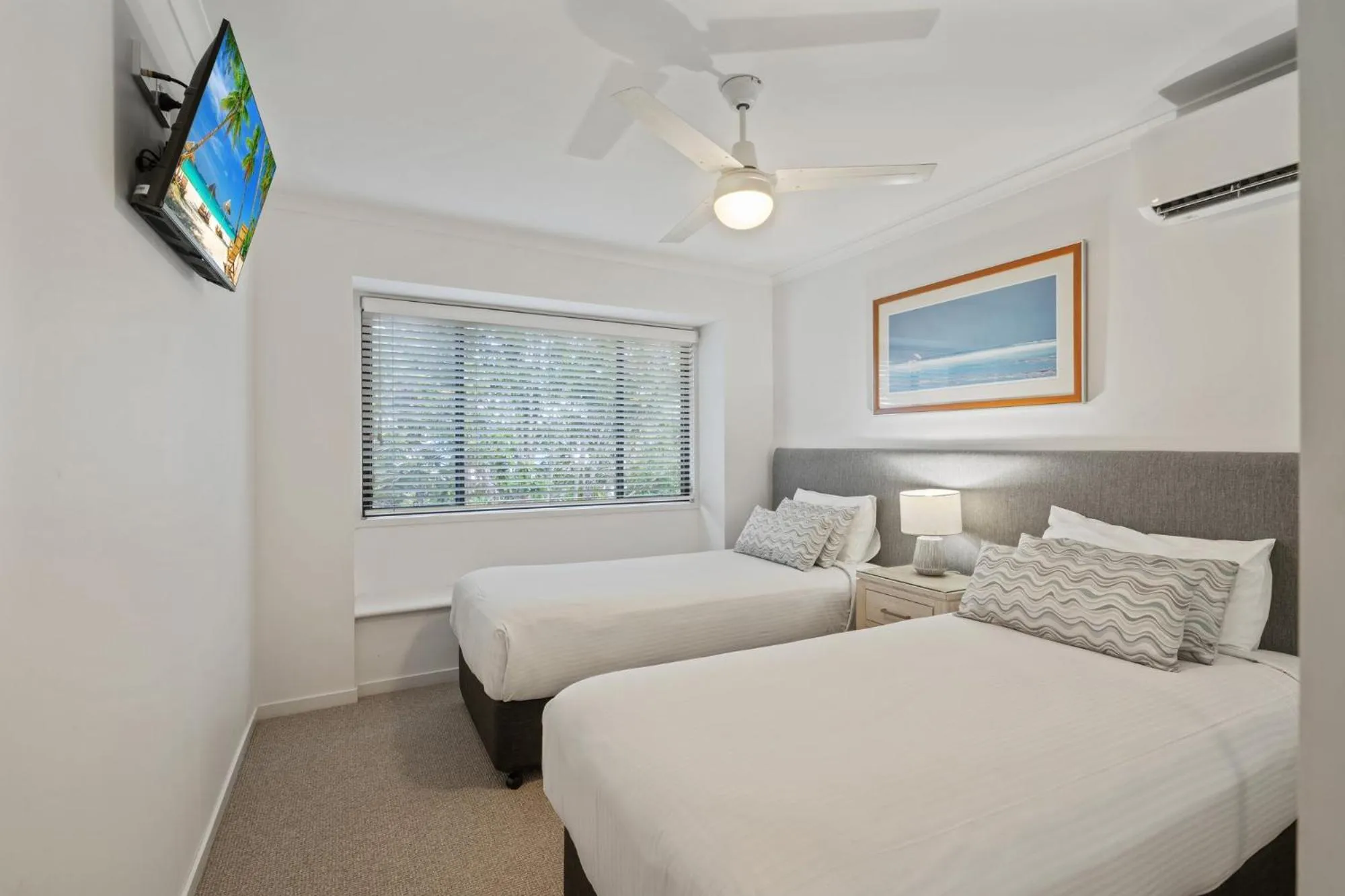 Bed in Ivory Palms Resort Noosa