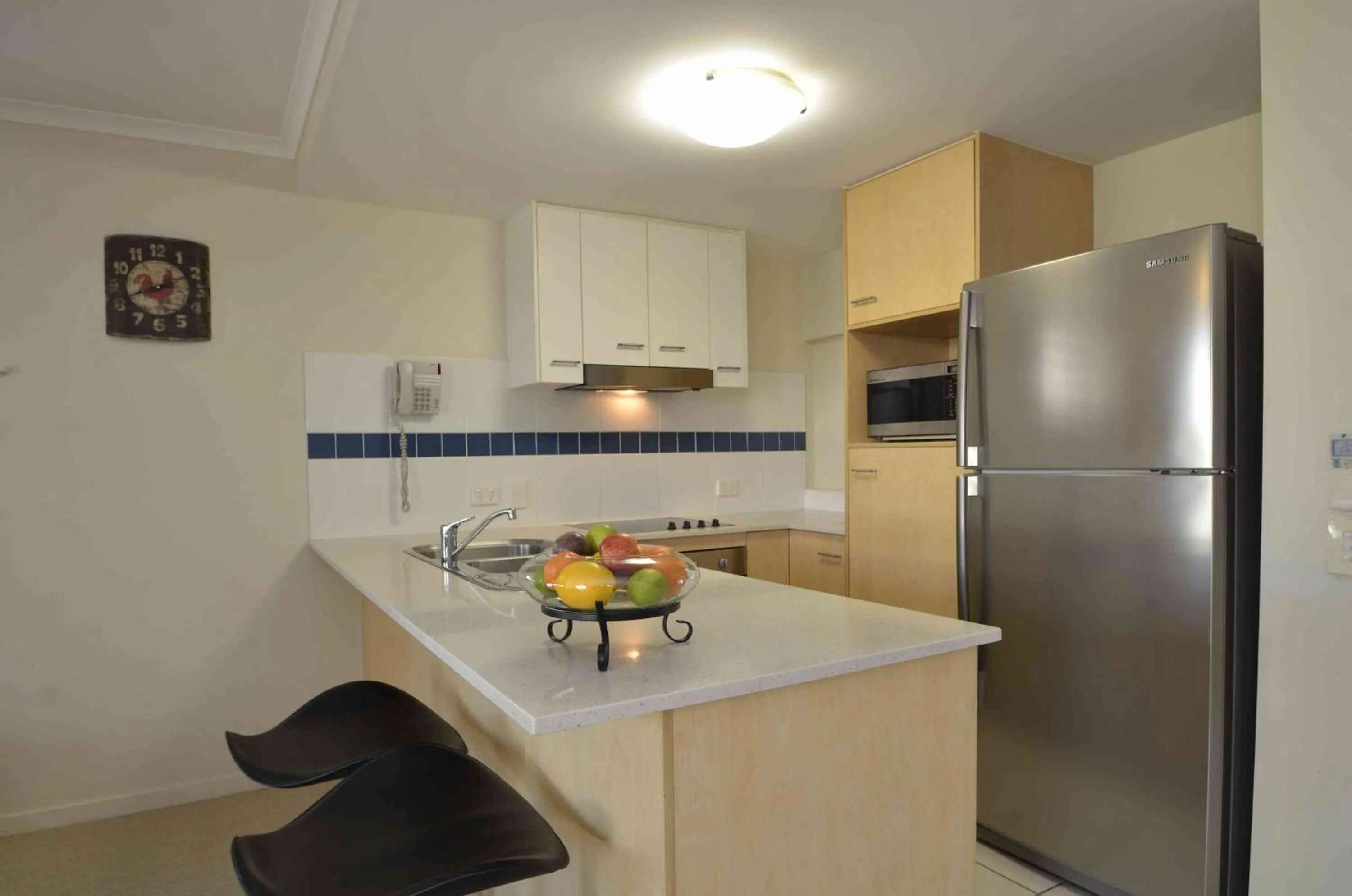 Kitchen or kitchenette in Ivory Palms Resort Noosa