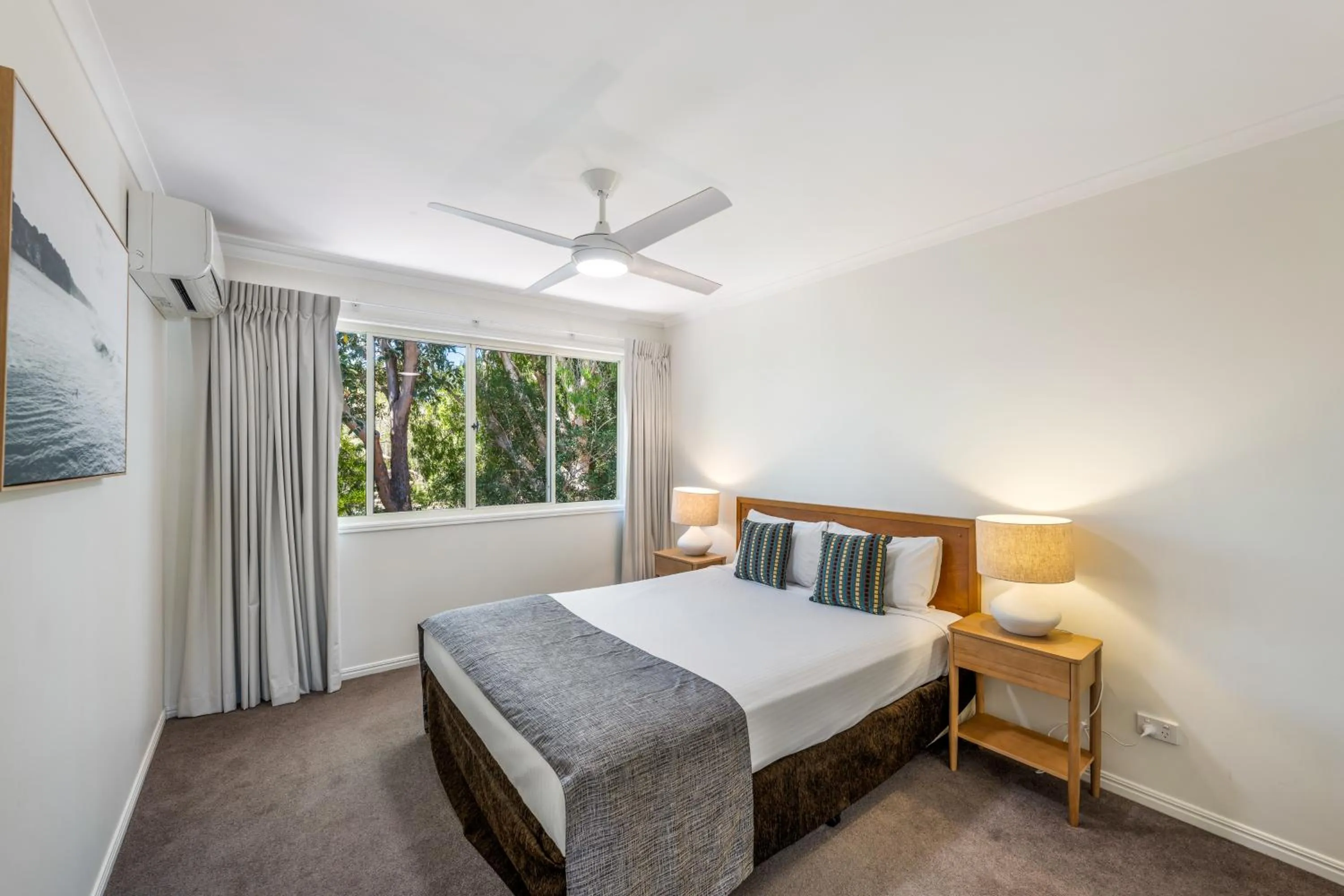 Bed in Ivory Palms Resort Noosa