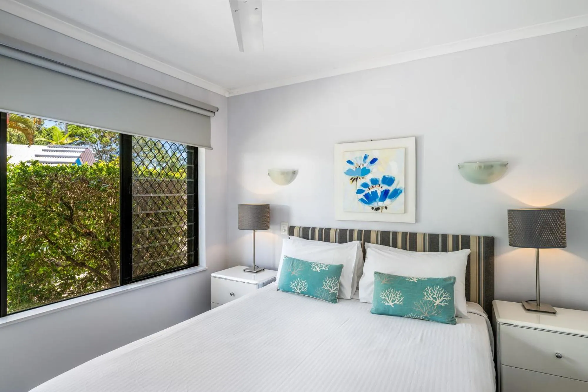 Bed in Ivory Palms Resort Noosa