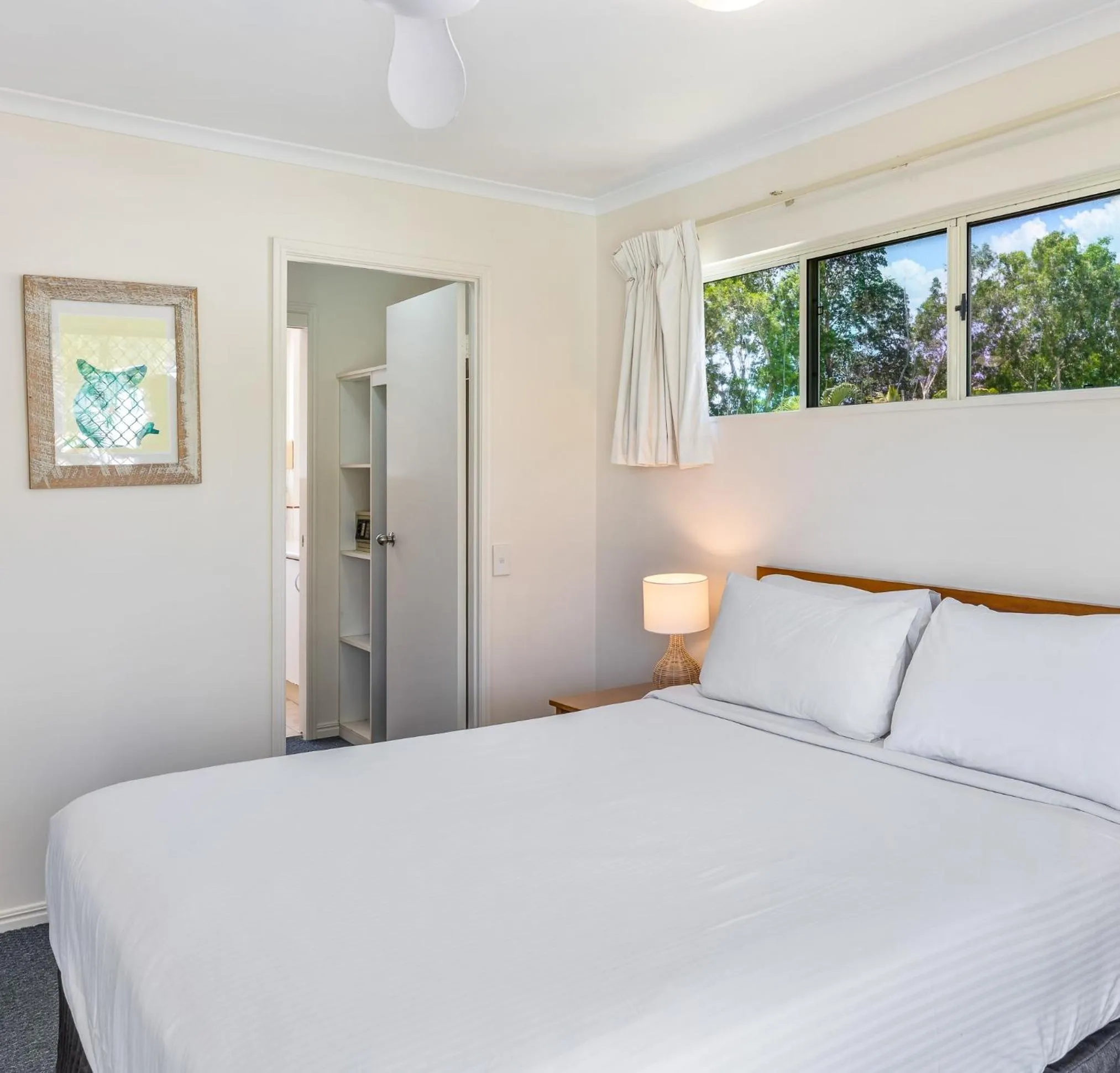 Bed in Ivory Palms Resort Noosa