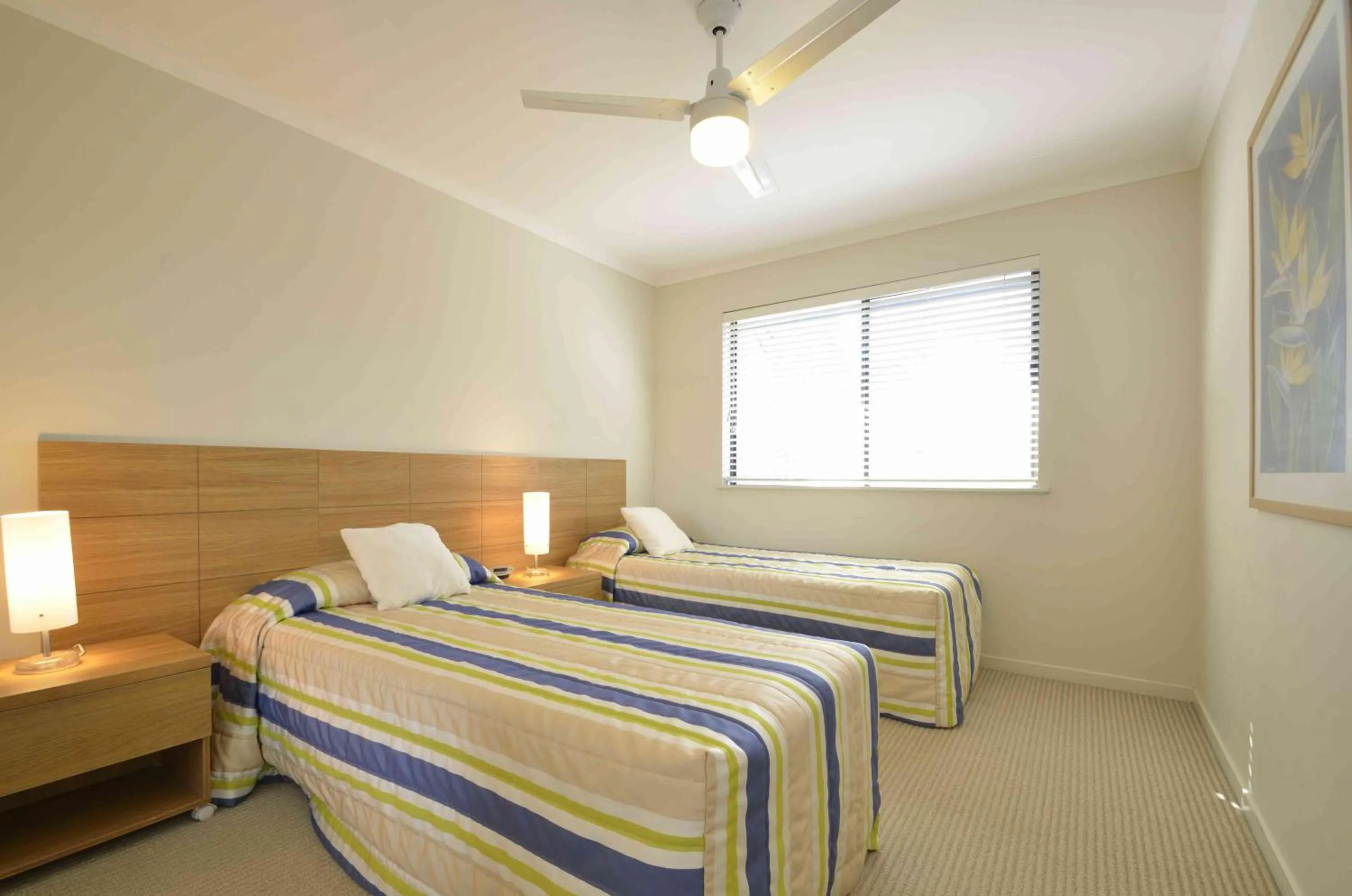 Bed in Ivory Palms Resort Noosa