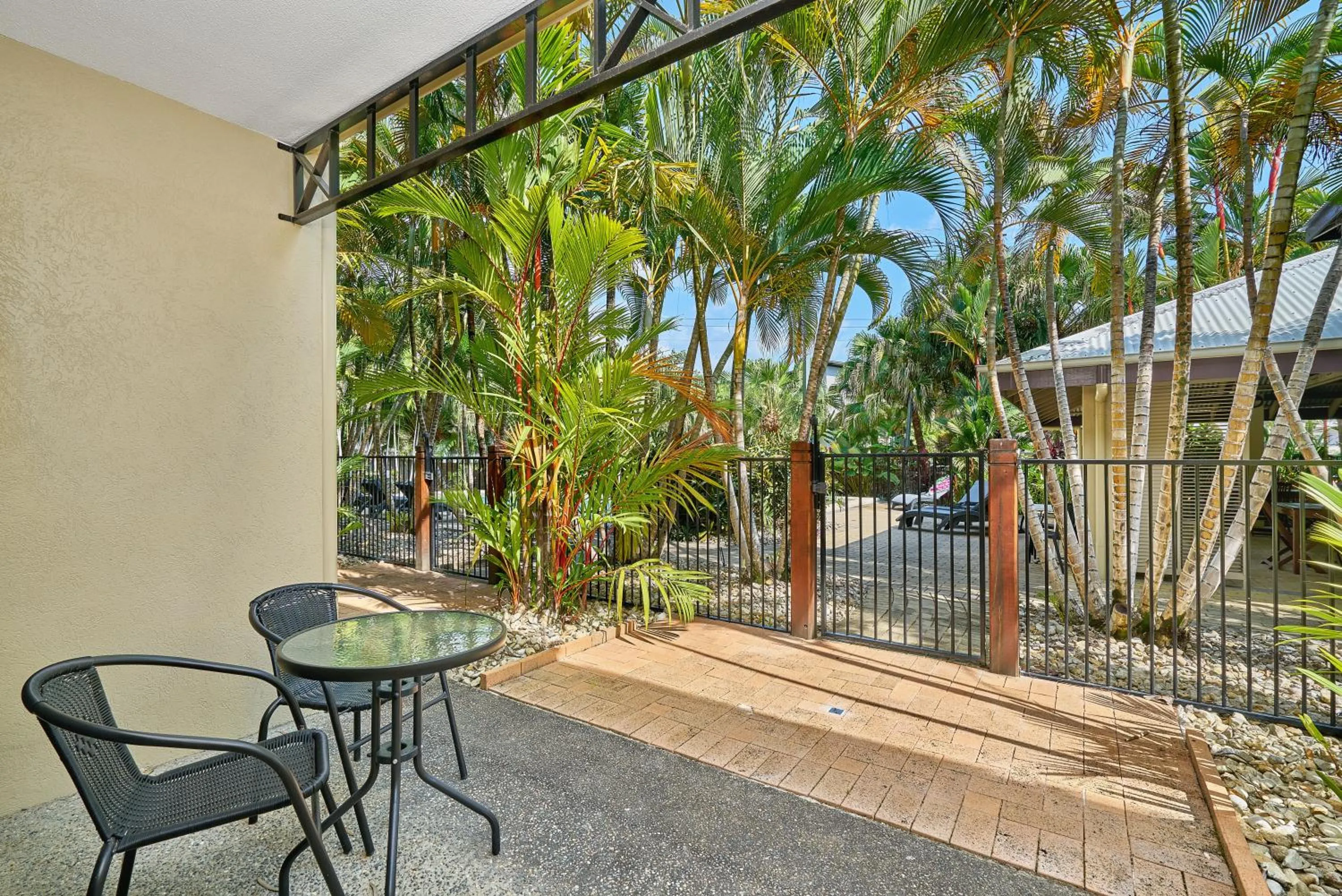 Balcony/Terrace in Trinity Beach Club Holiday Apartments