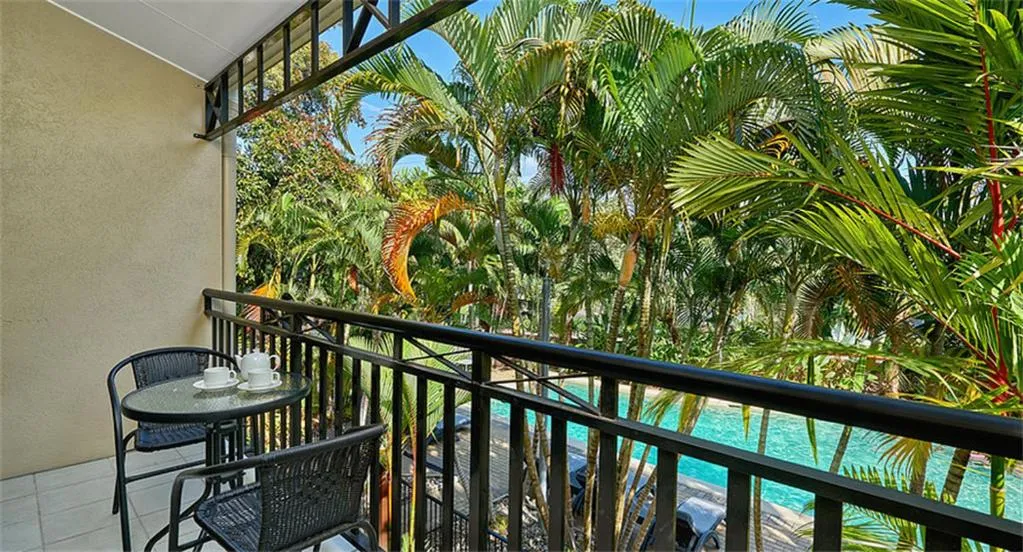 Balcony/Terrace in Trinity Beach Club Holiday Apartments
