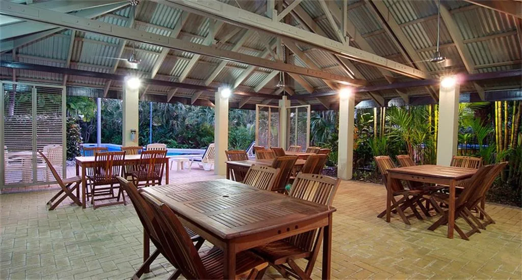 Patio in Trinity Beach Club Holiday Apartments