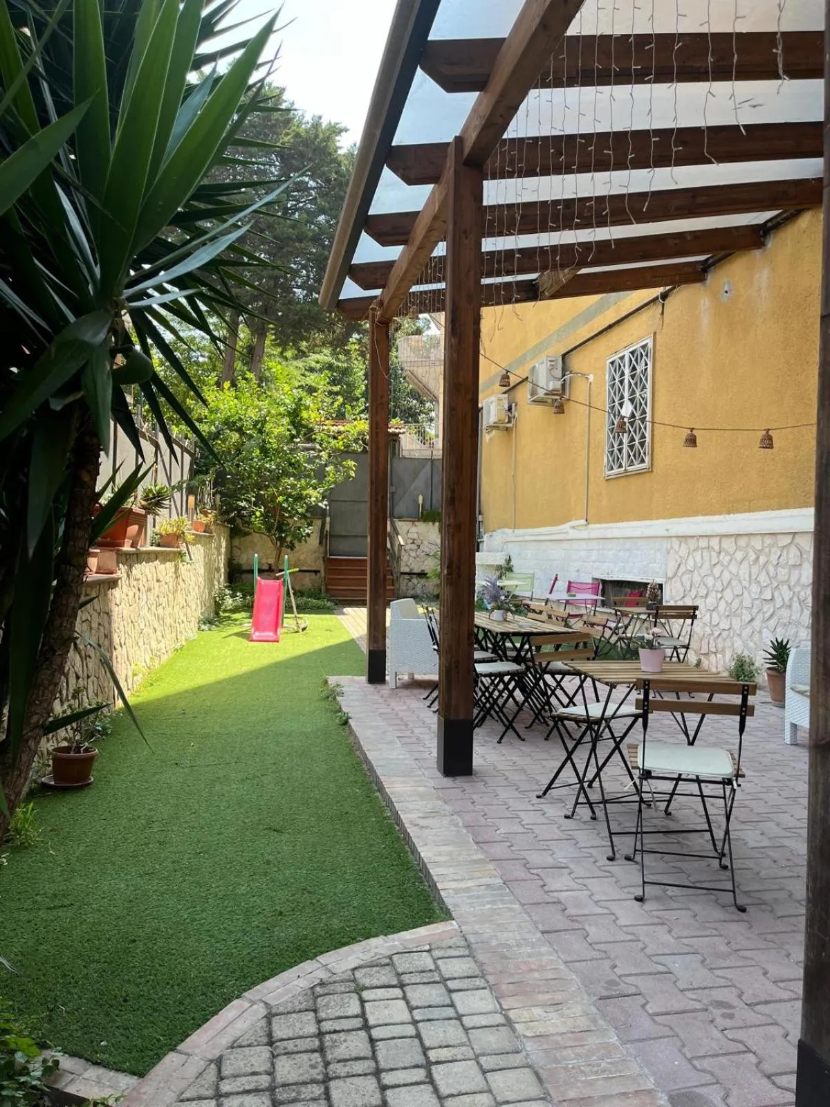 Patio in Family Room