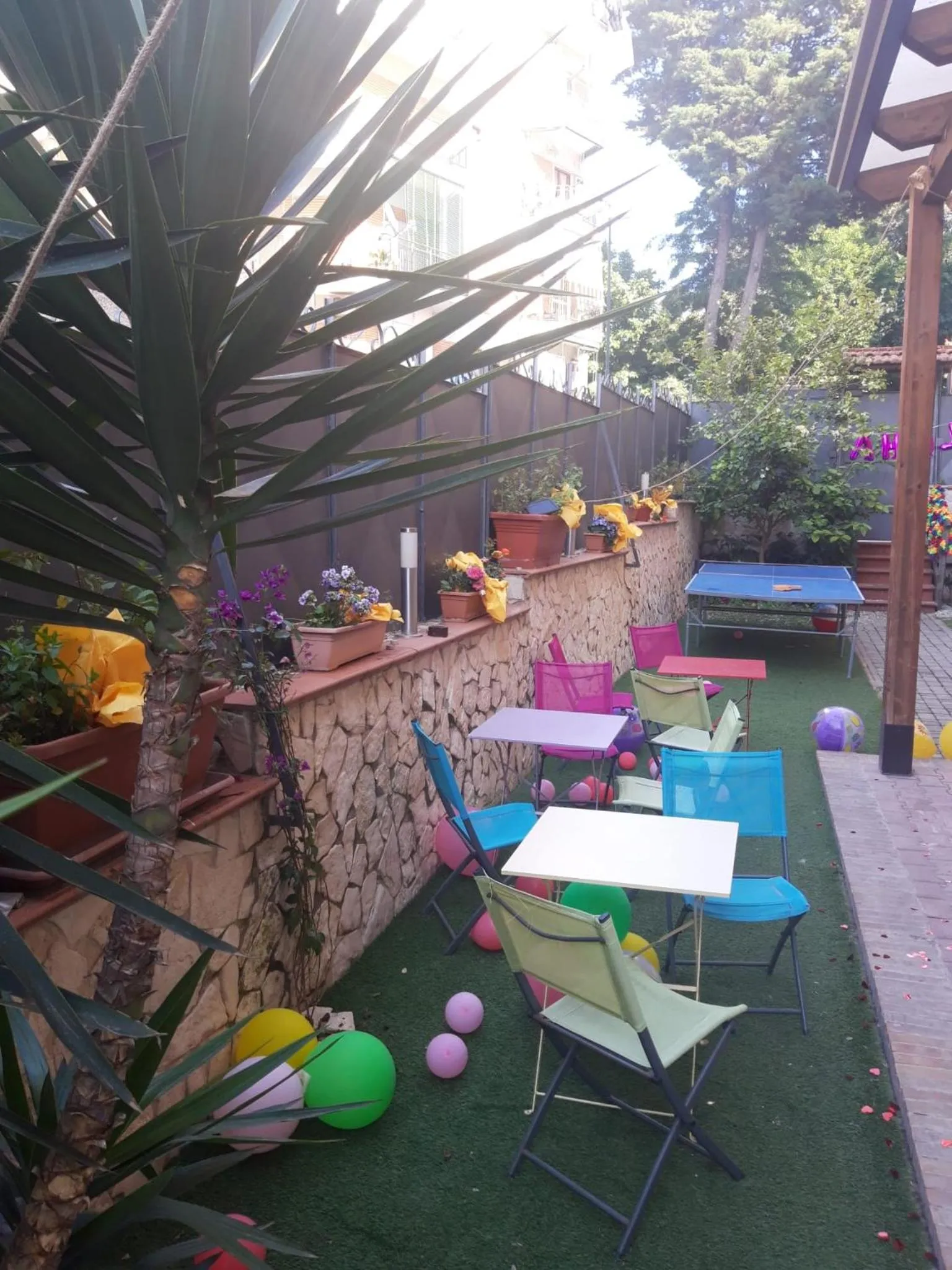 Patio in Family Room