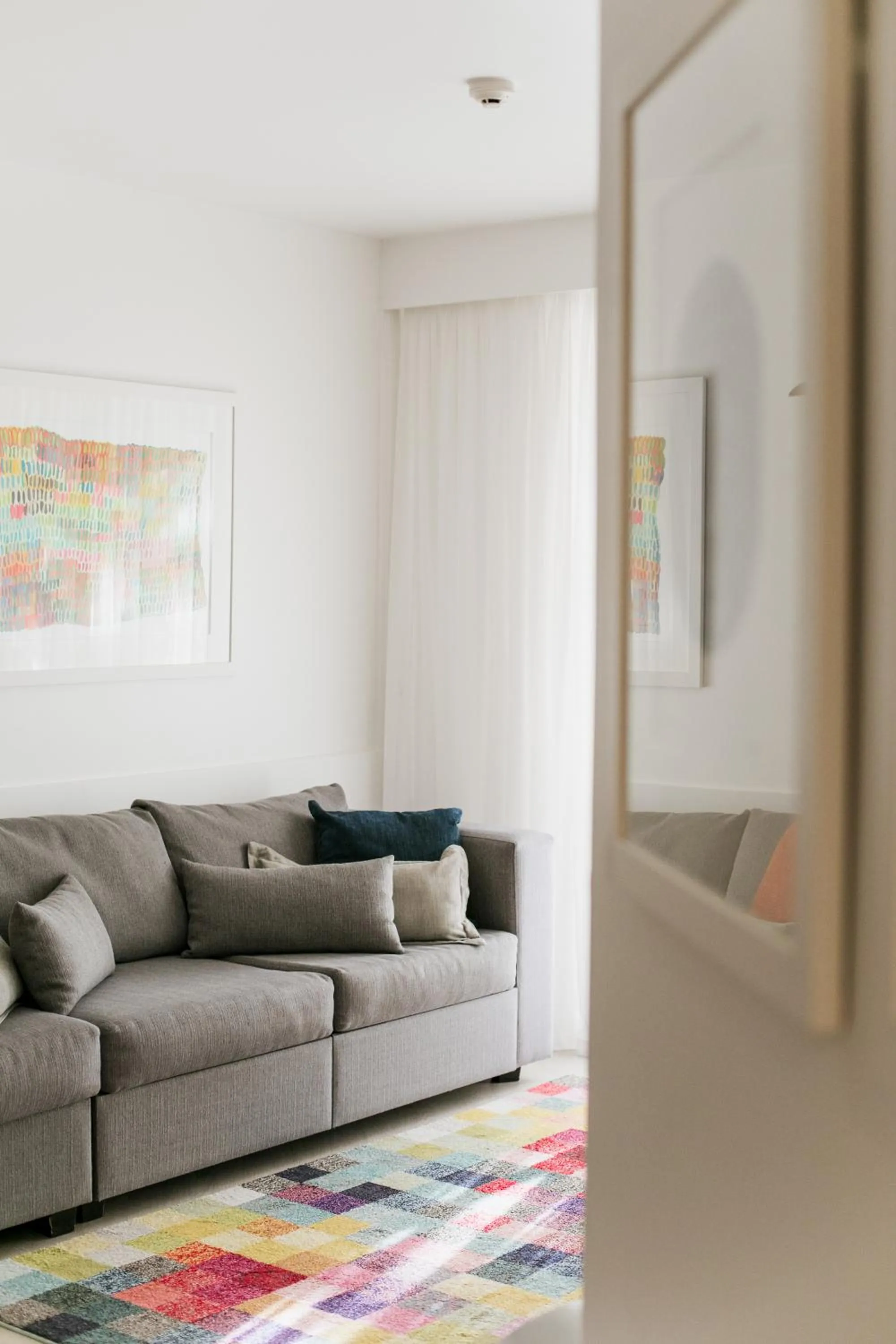 Living room in Netanya Noosa Beachfront Resort