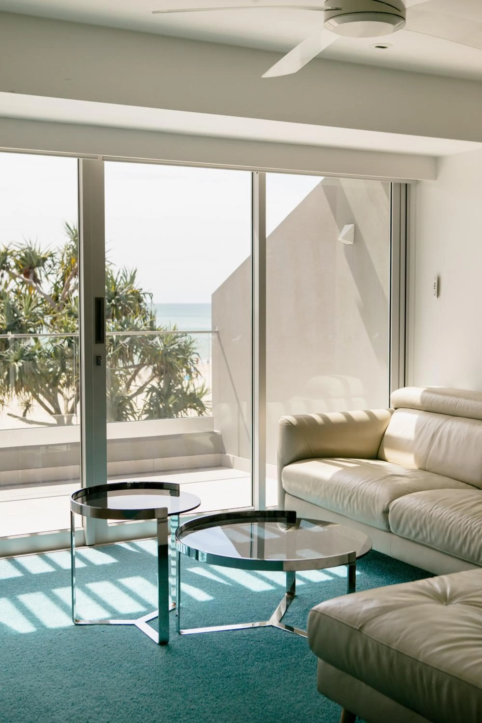 Living room in Netanya Noosa Beachfront Resort