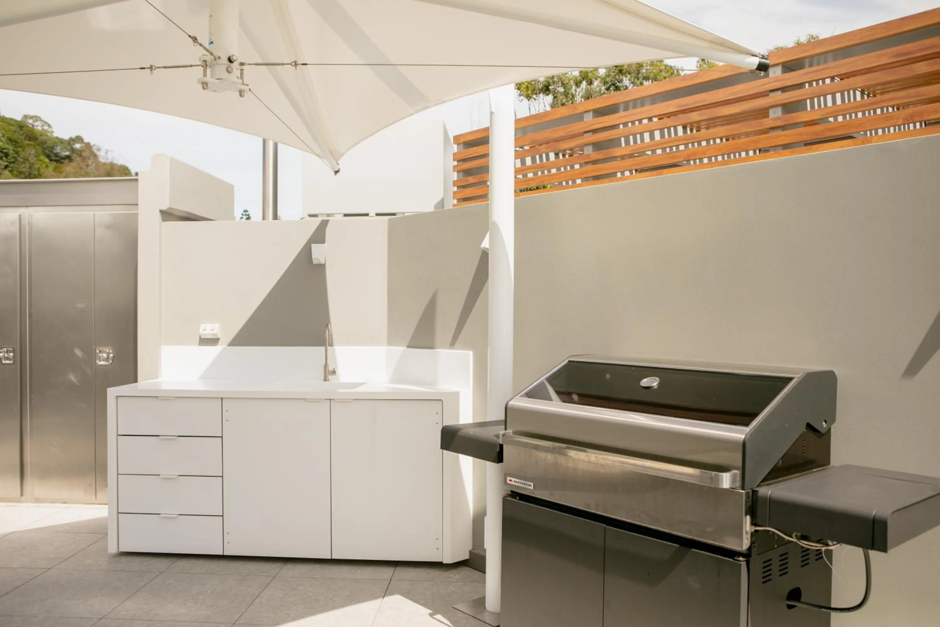 Patio in Netanya Noosa Beachfront Resort