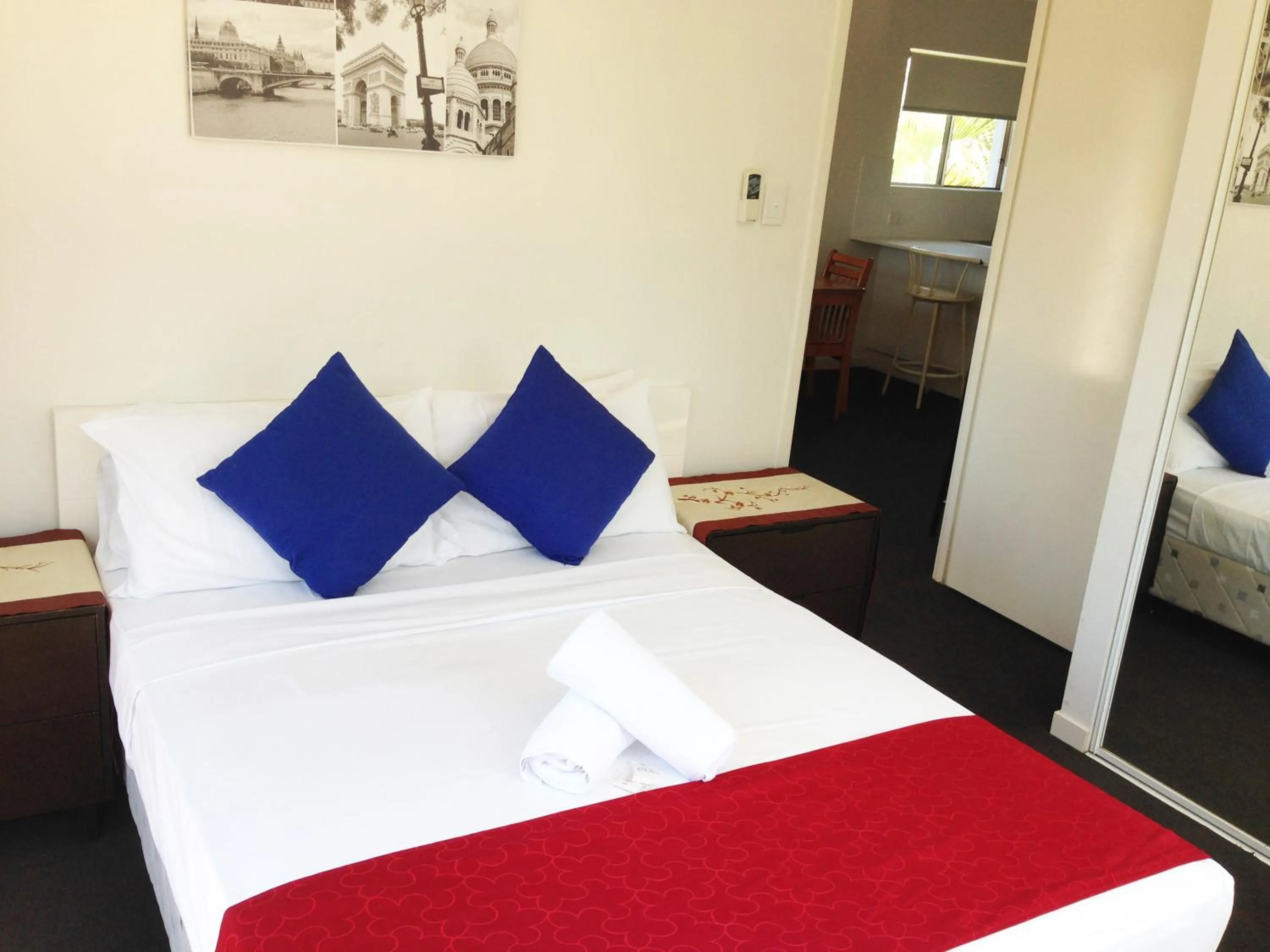 Bed in Surfers Riverside