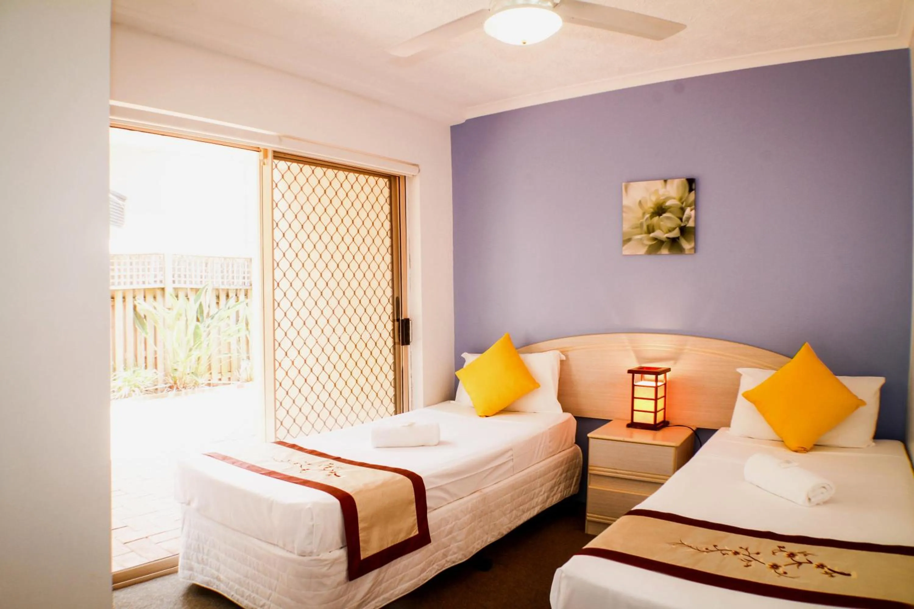 Bed in Surfers Riverside