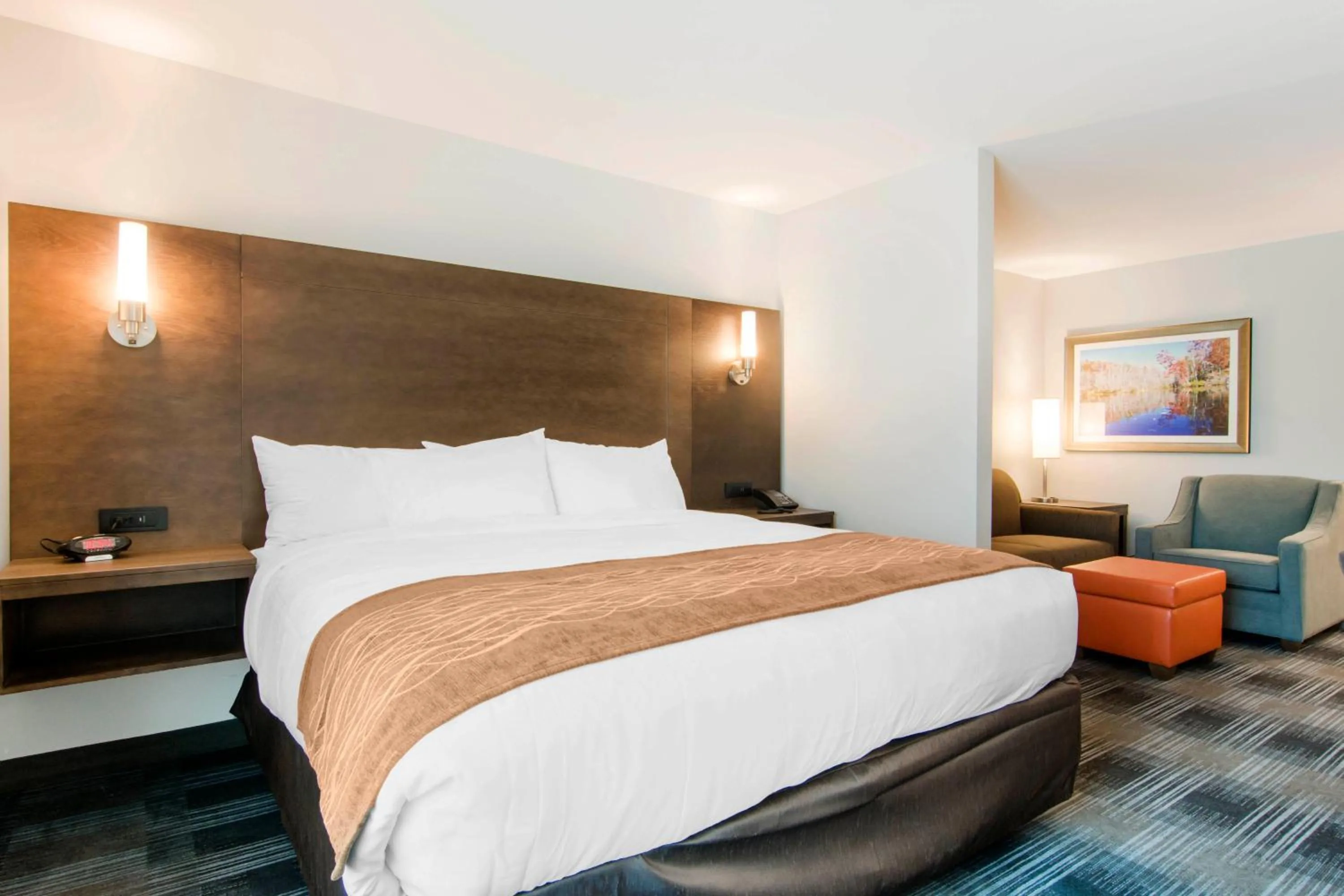 Bed in Comfort Inn & Suites East Ellijay