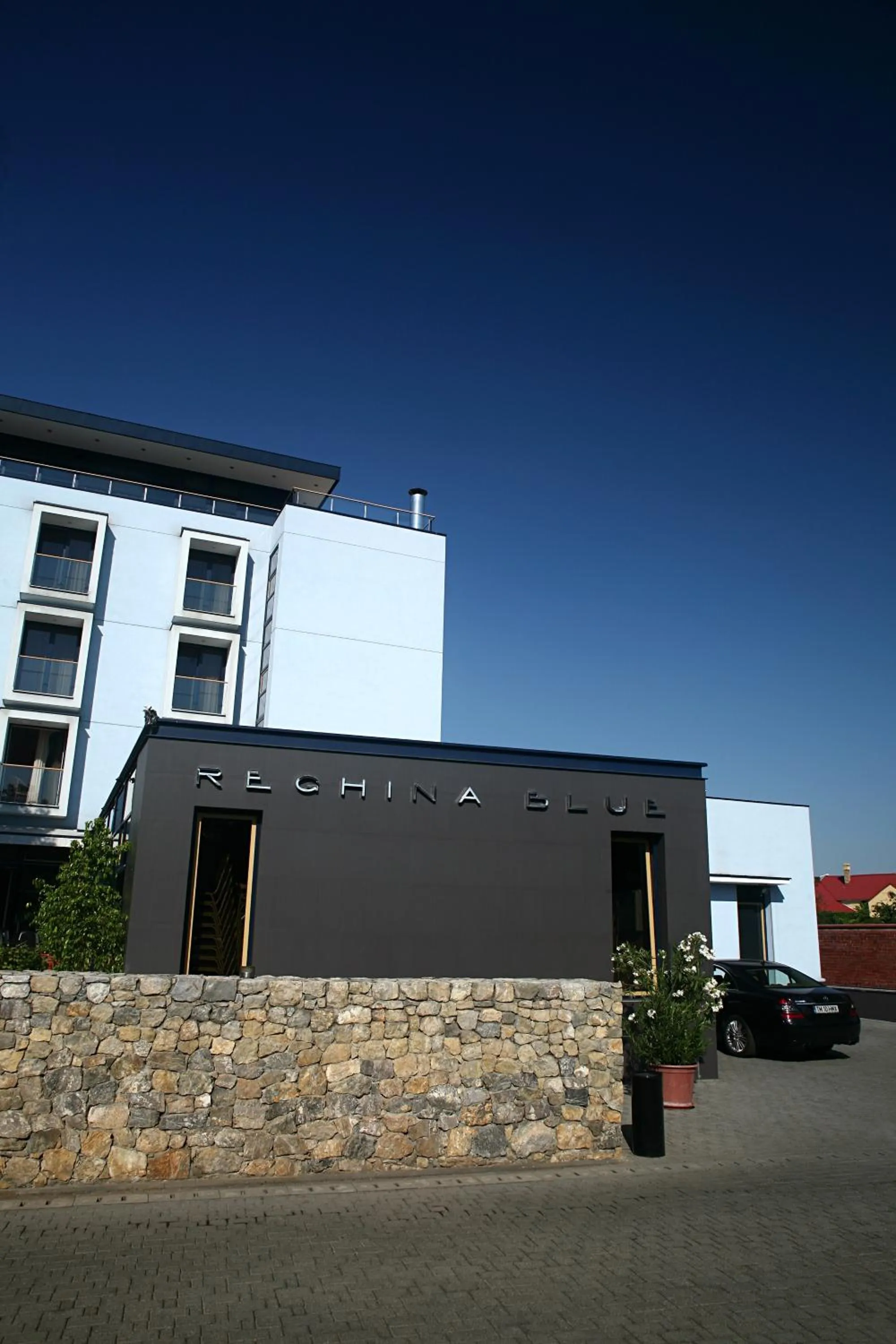 Facade/entrance in Reghina Blue Hotel