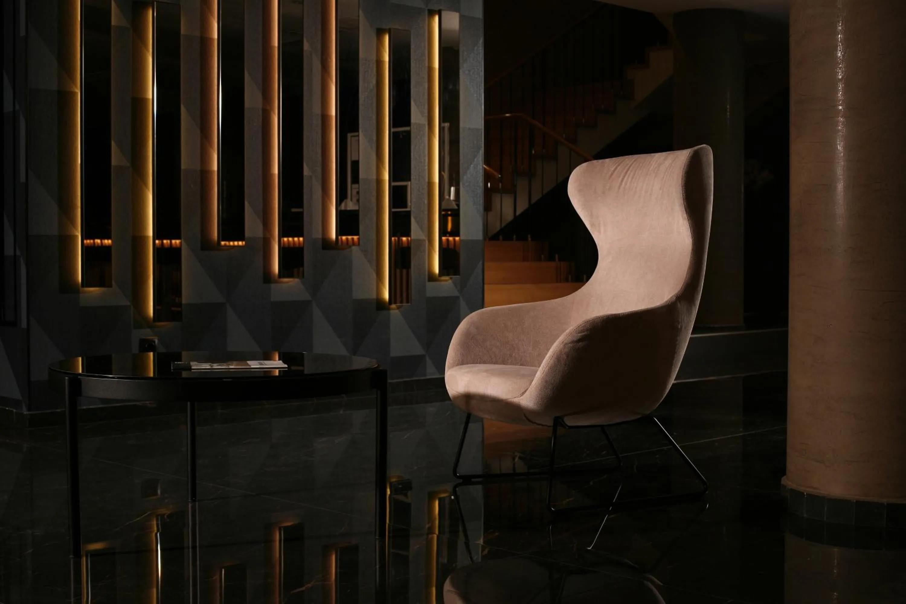 Lobby or reception in Reghina Blue Hotel