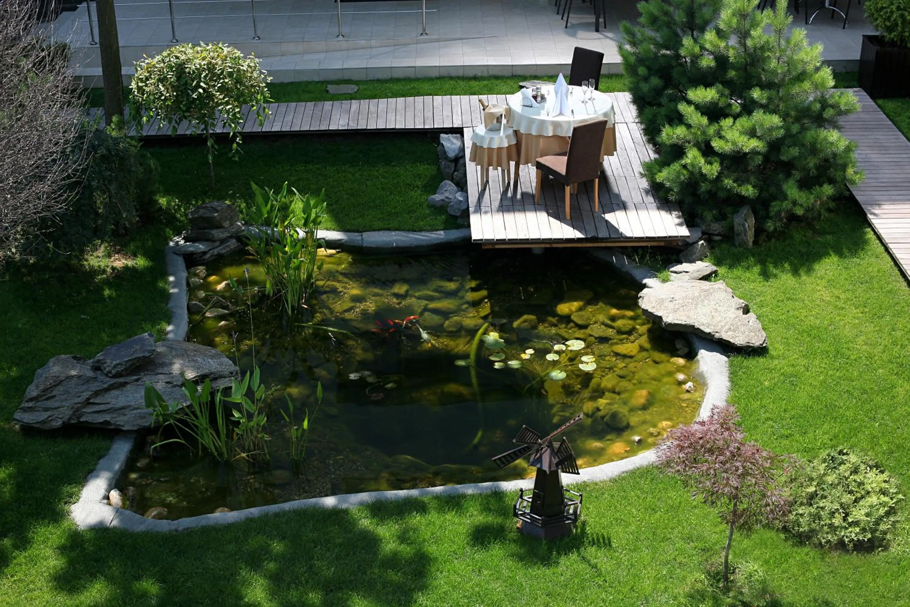 Garden in Reghina Blue Hotel