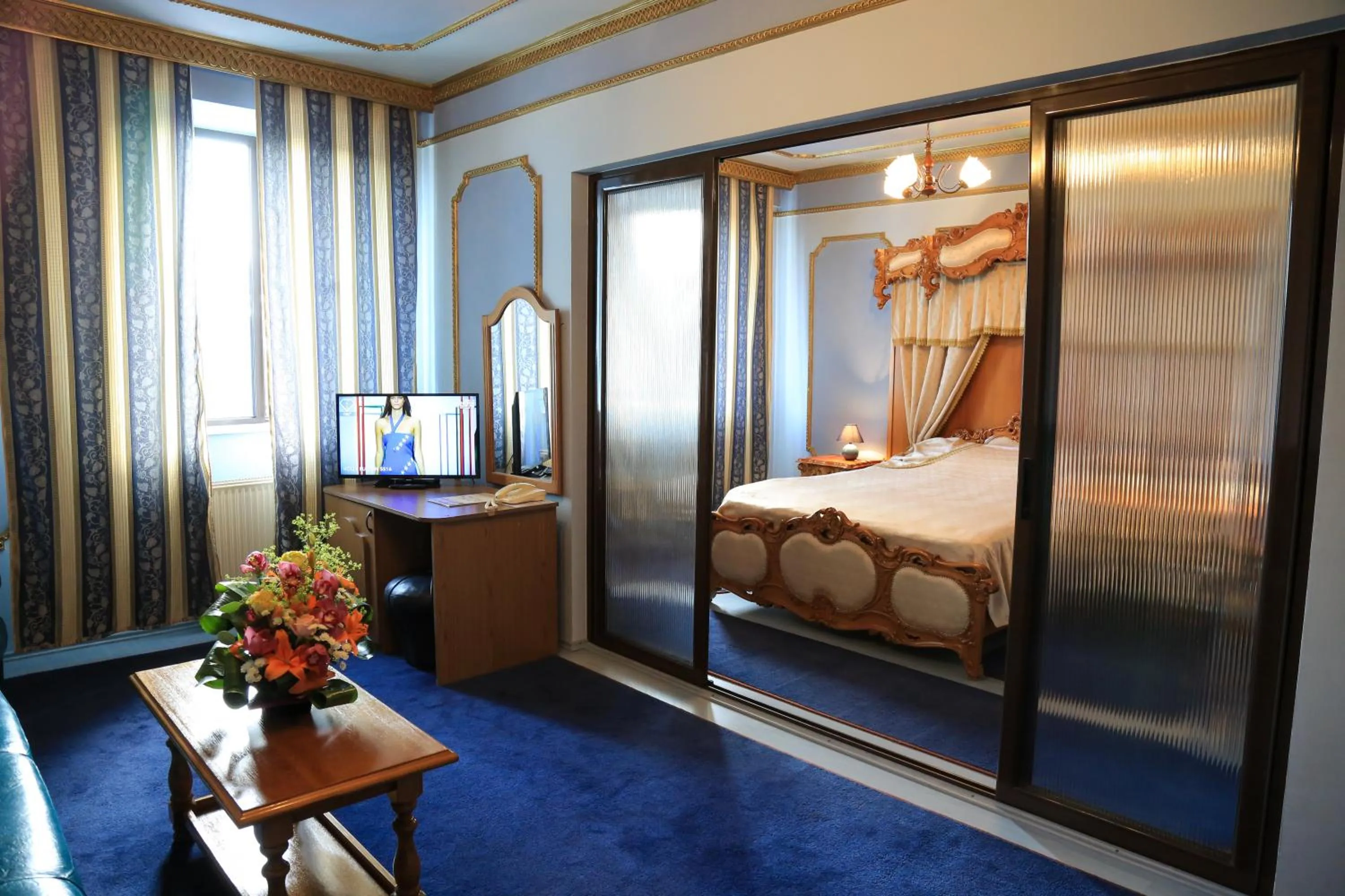 Day, Bed in Hotel Kreta