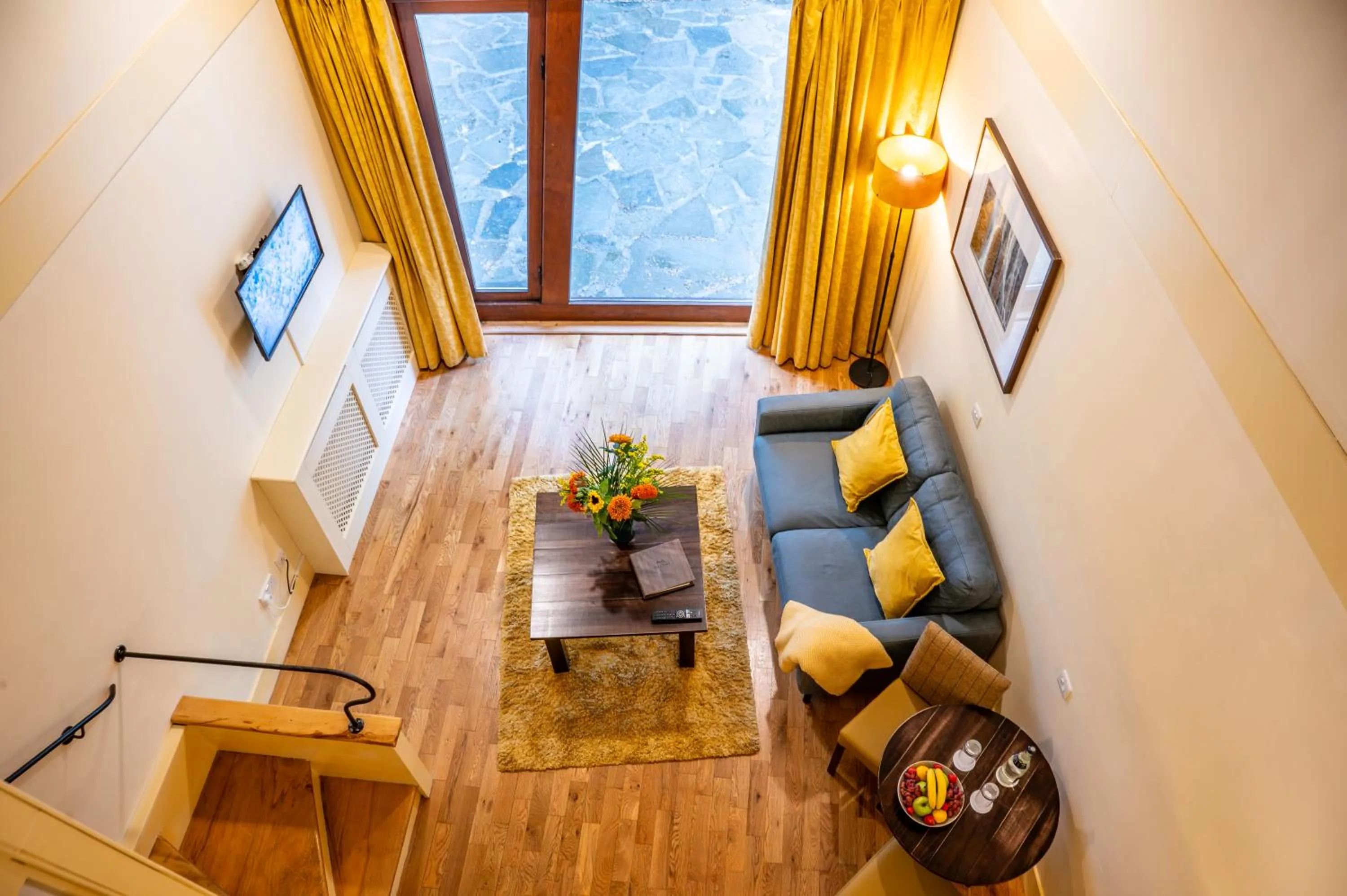 Seating area in Delphi Resort Hotel & Spa