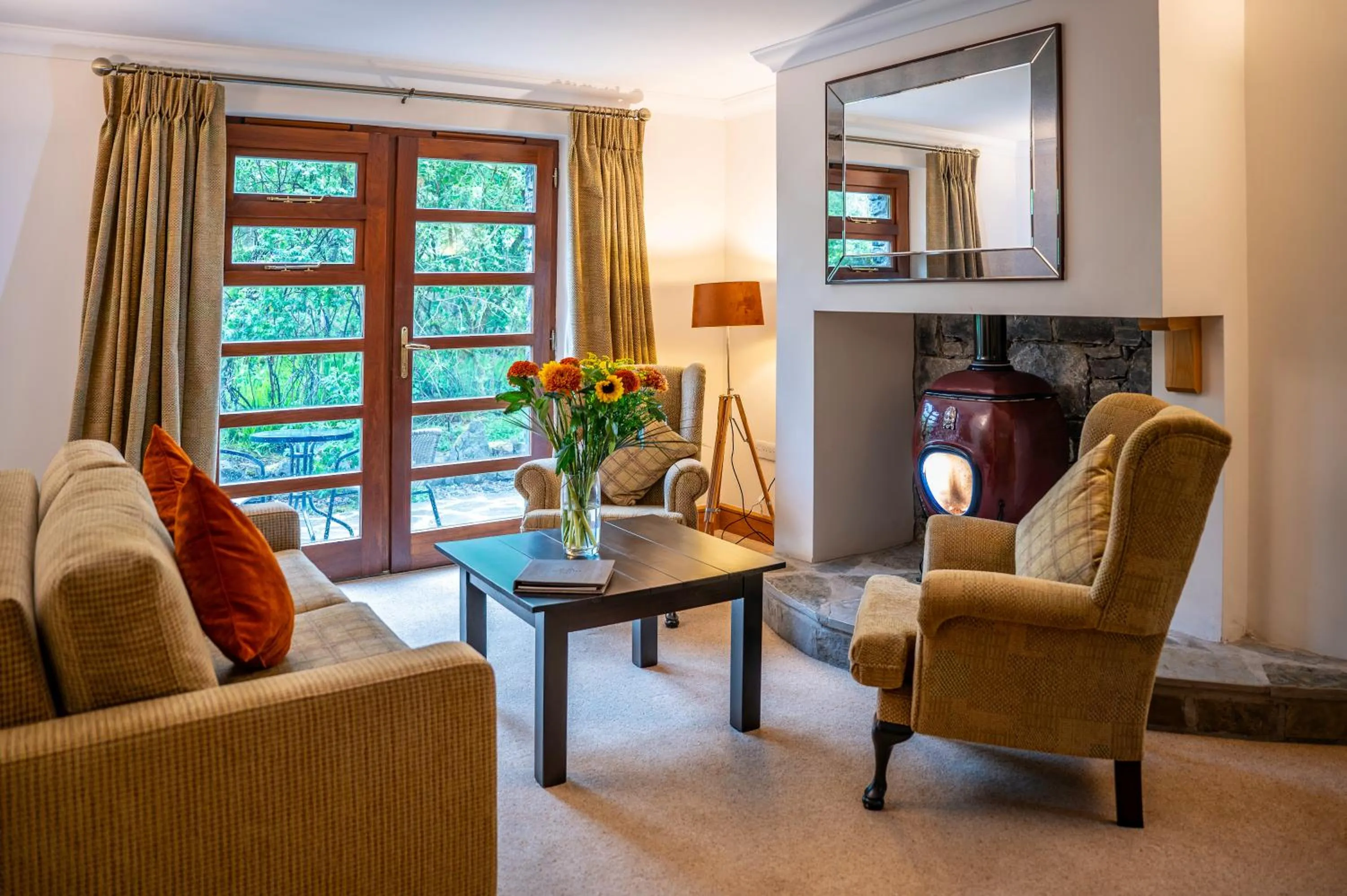 Seating area in Delphi Resort Hotel & Spa