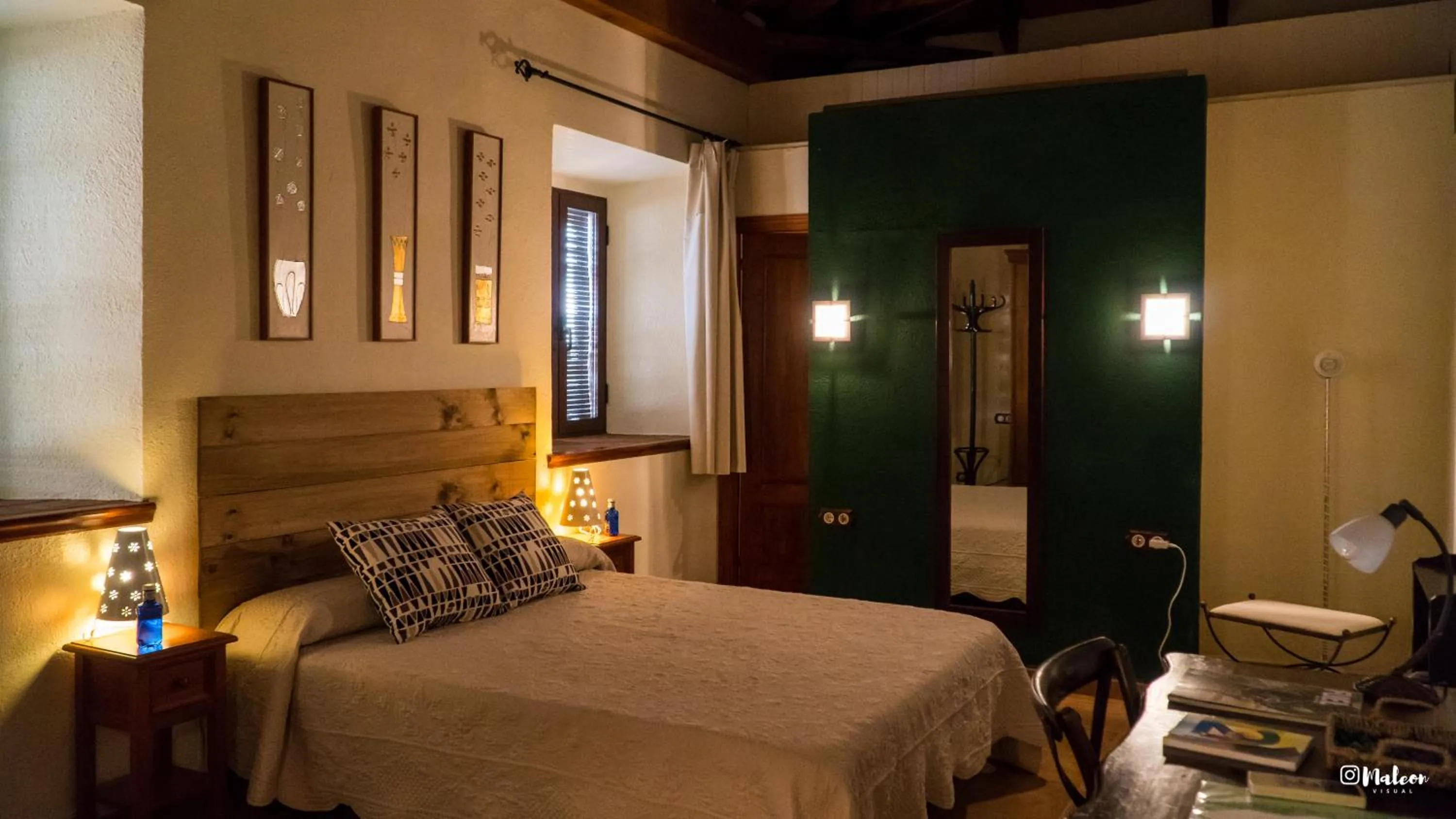 Bedroom, Bed in Molino La Nava