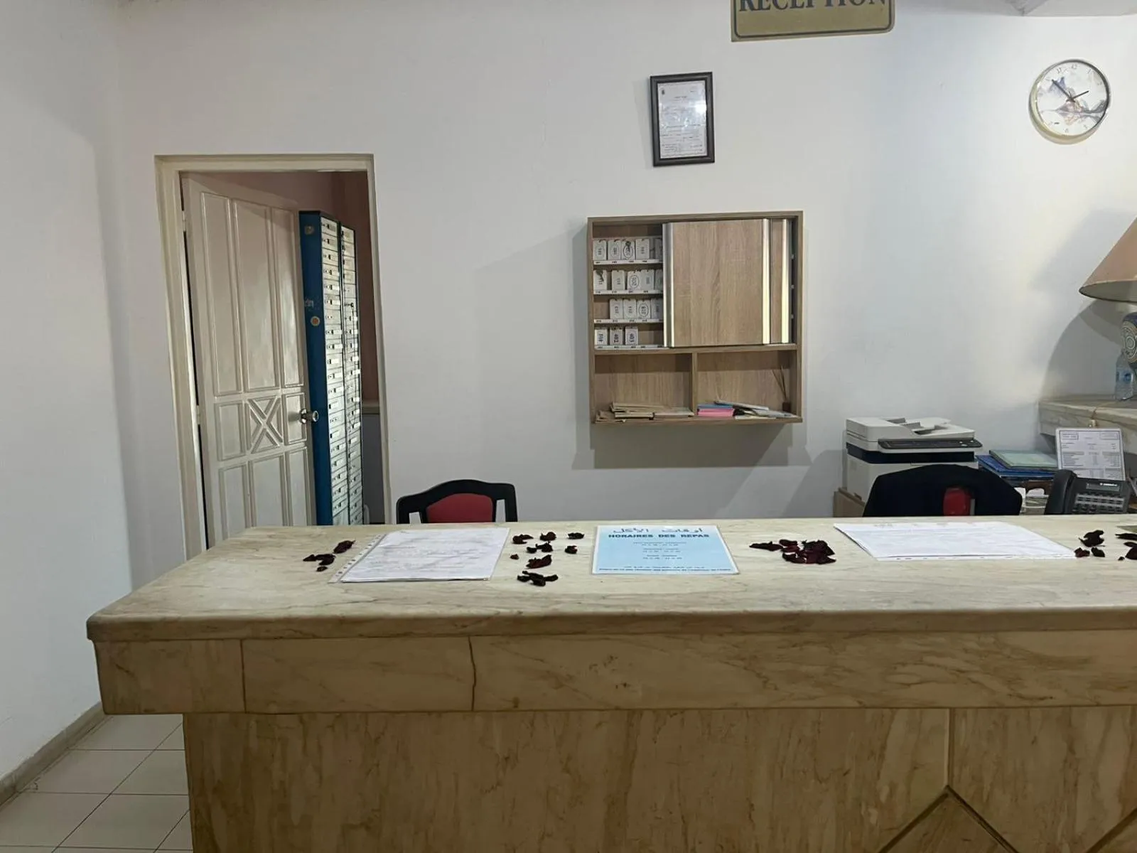 Lobby or reception in Hotel Mezri