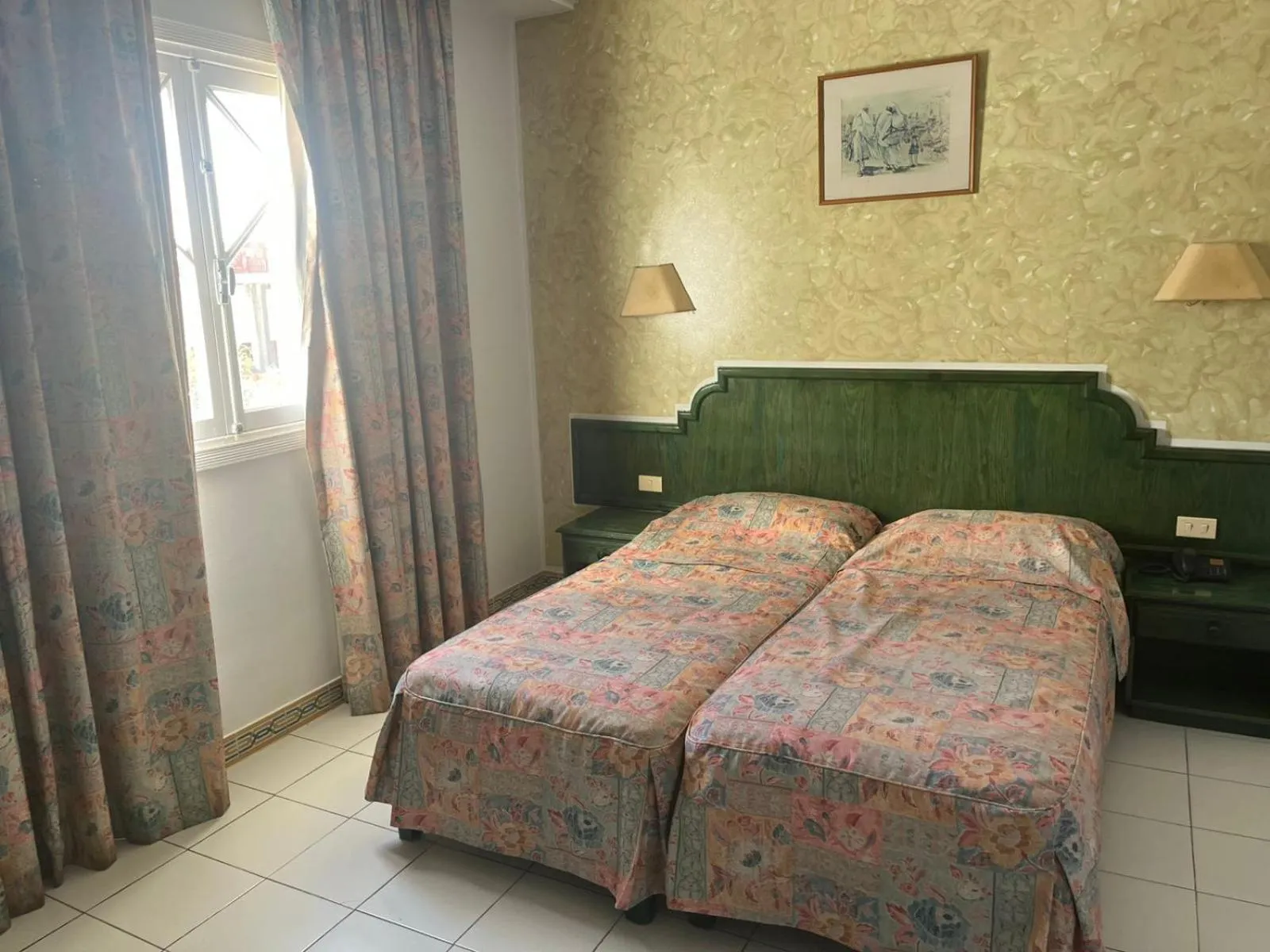 Bedroom, Bed in Hotel Mezri