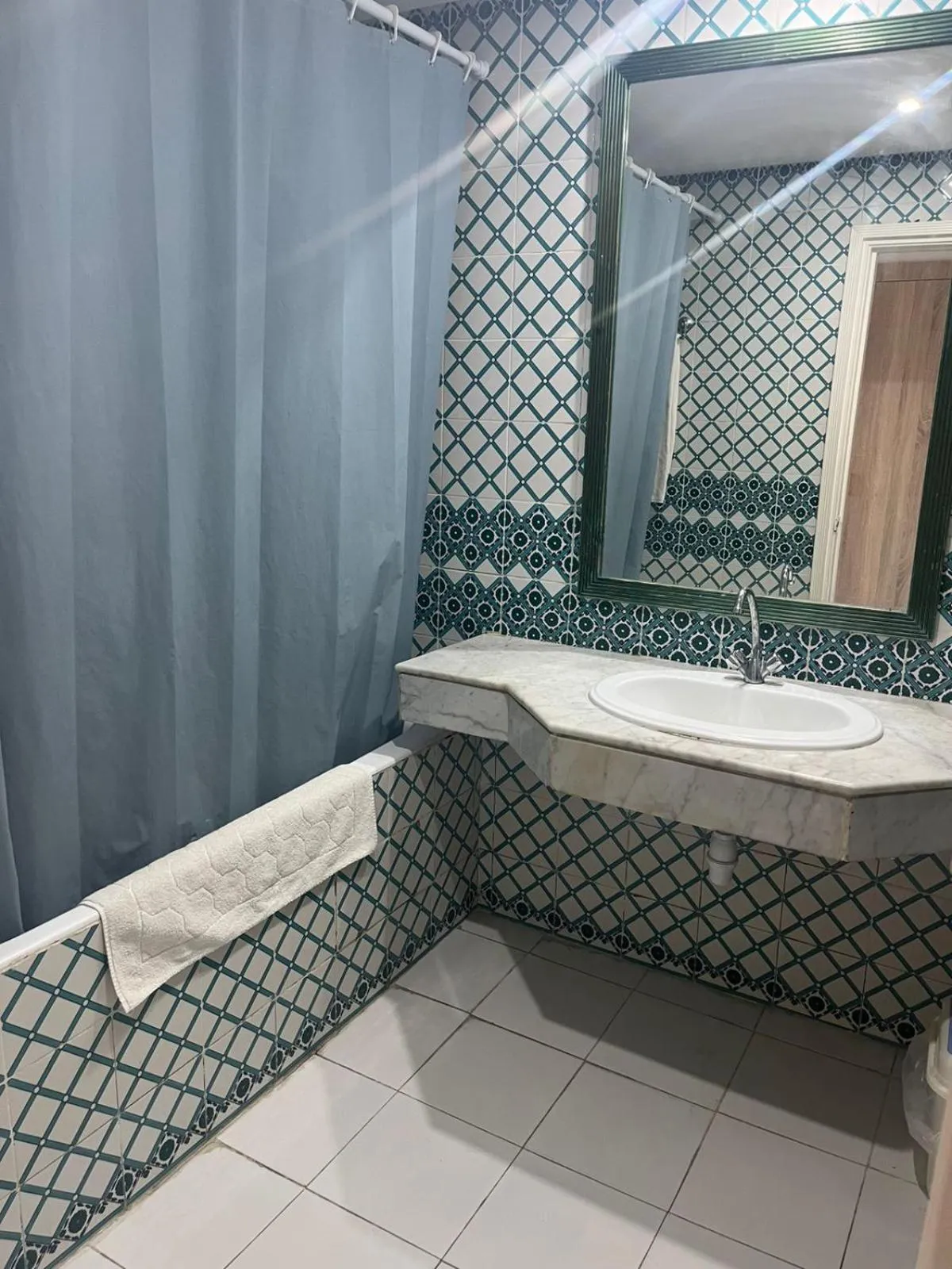 Bathroom in Hotel Mezri