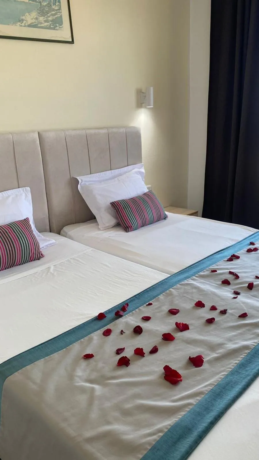 Bed in Hotel Mezri
