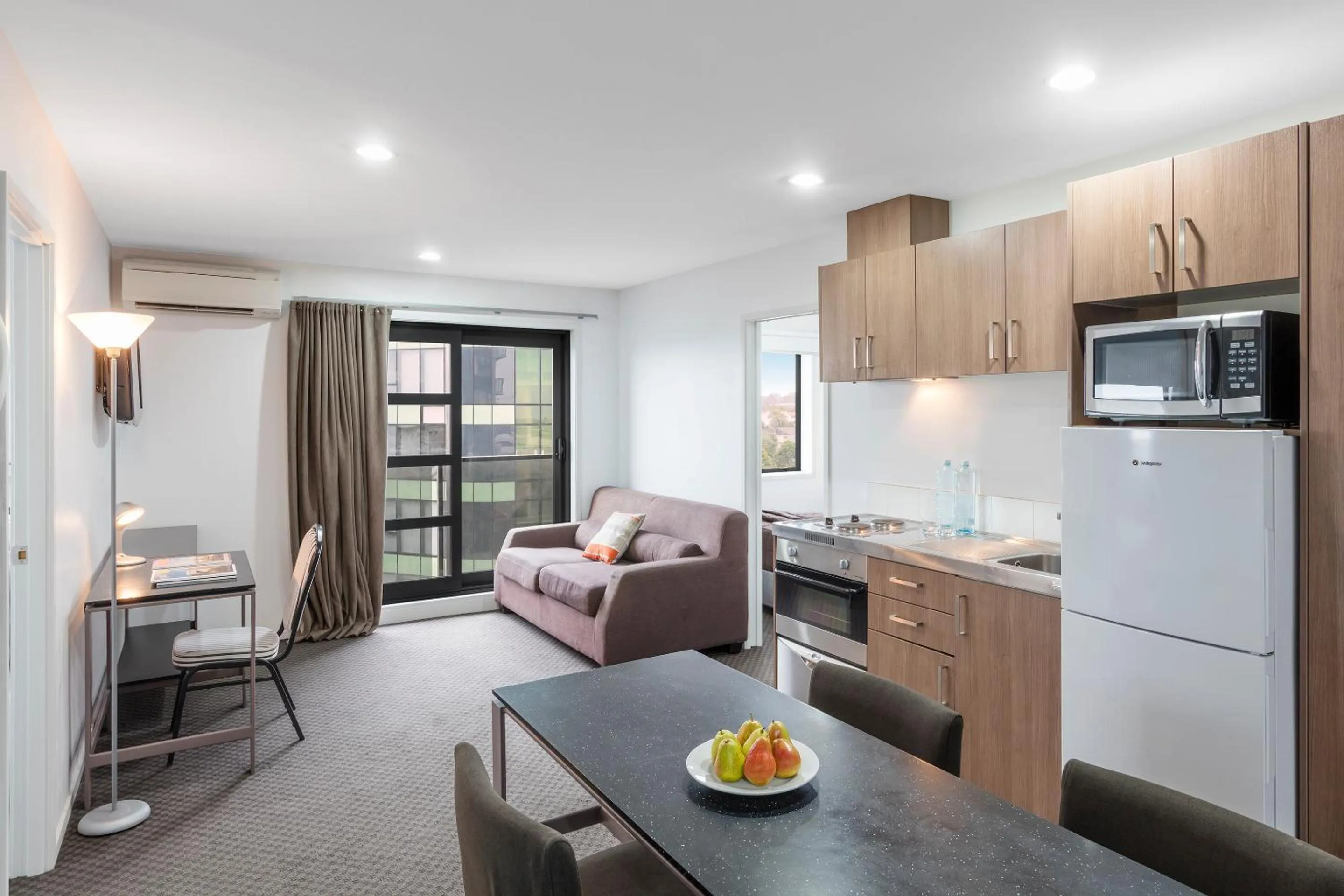 Kitchen or kitchenette in Nesuto St Martins Apartment Hotel