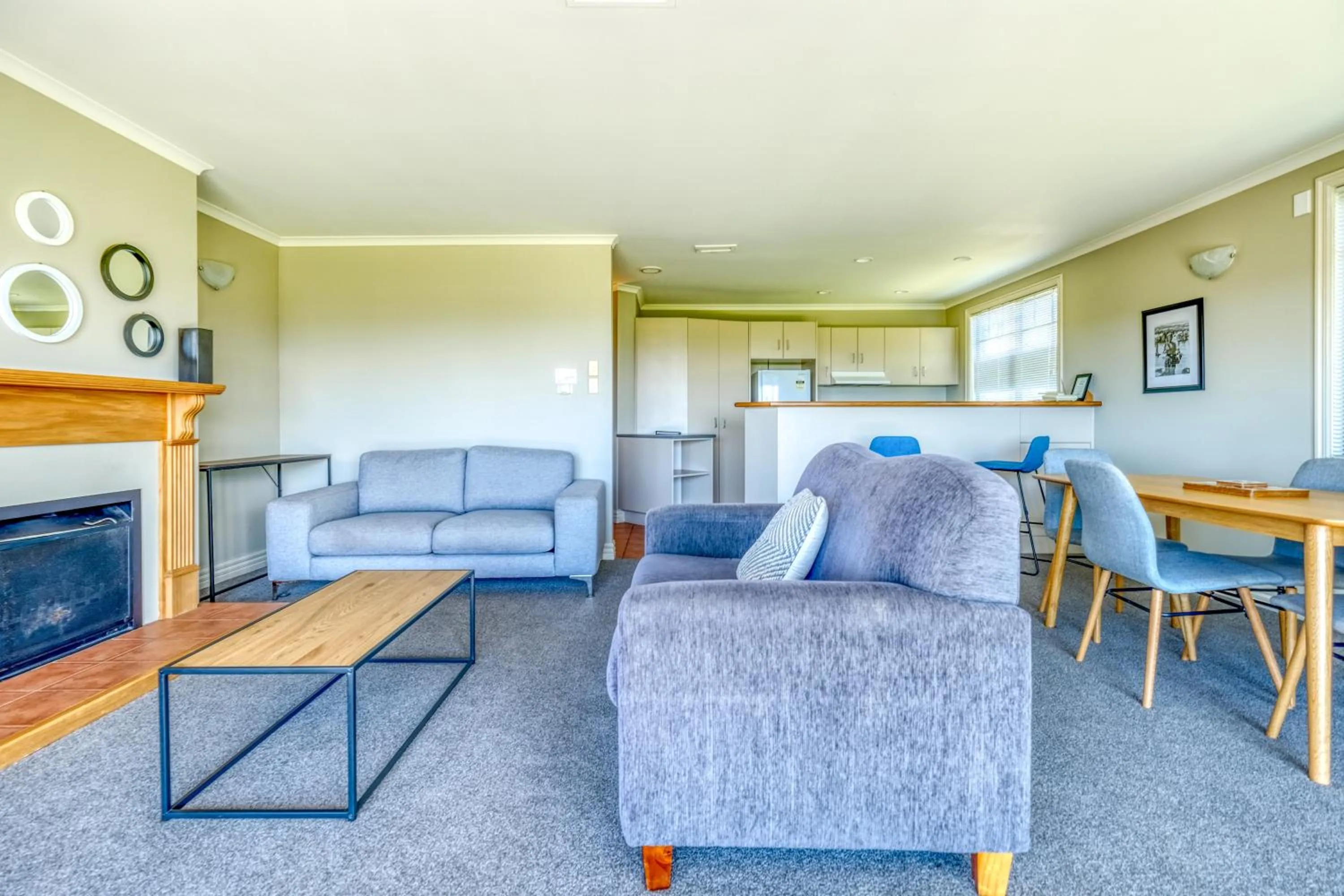 Living room in Carrington Estate
