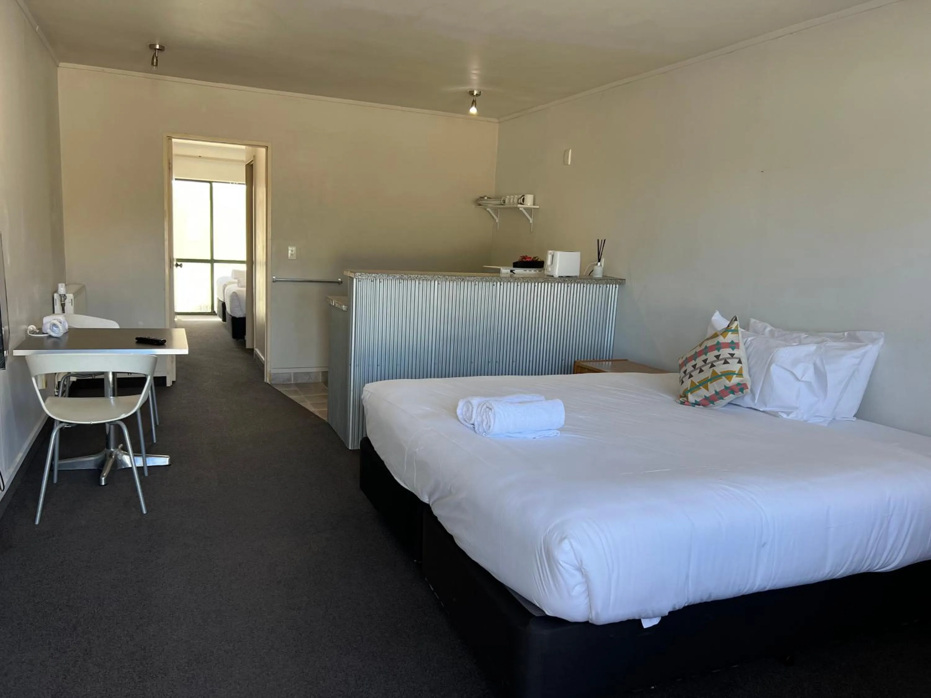 Bed in Karaka Tree Motel