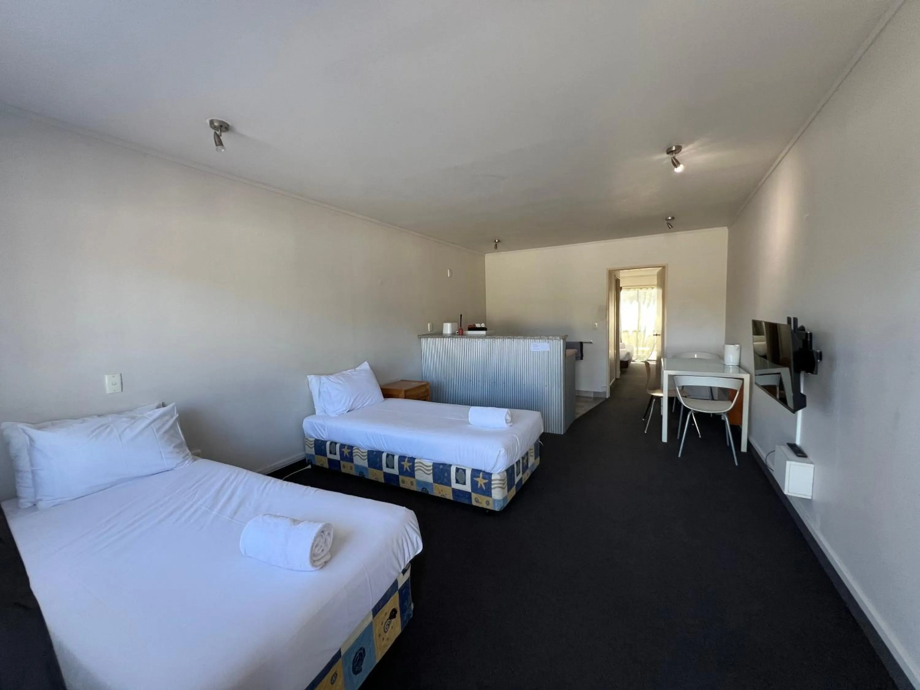 Bed in Karaka Tree Motel