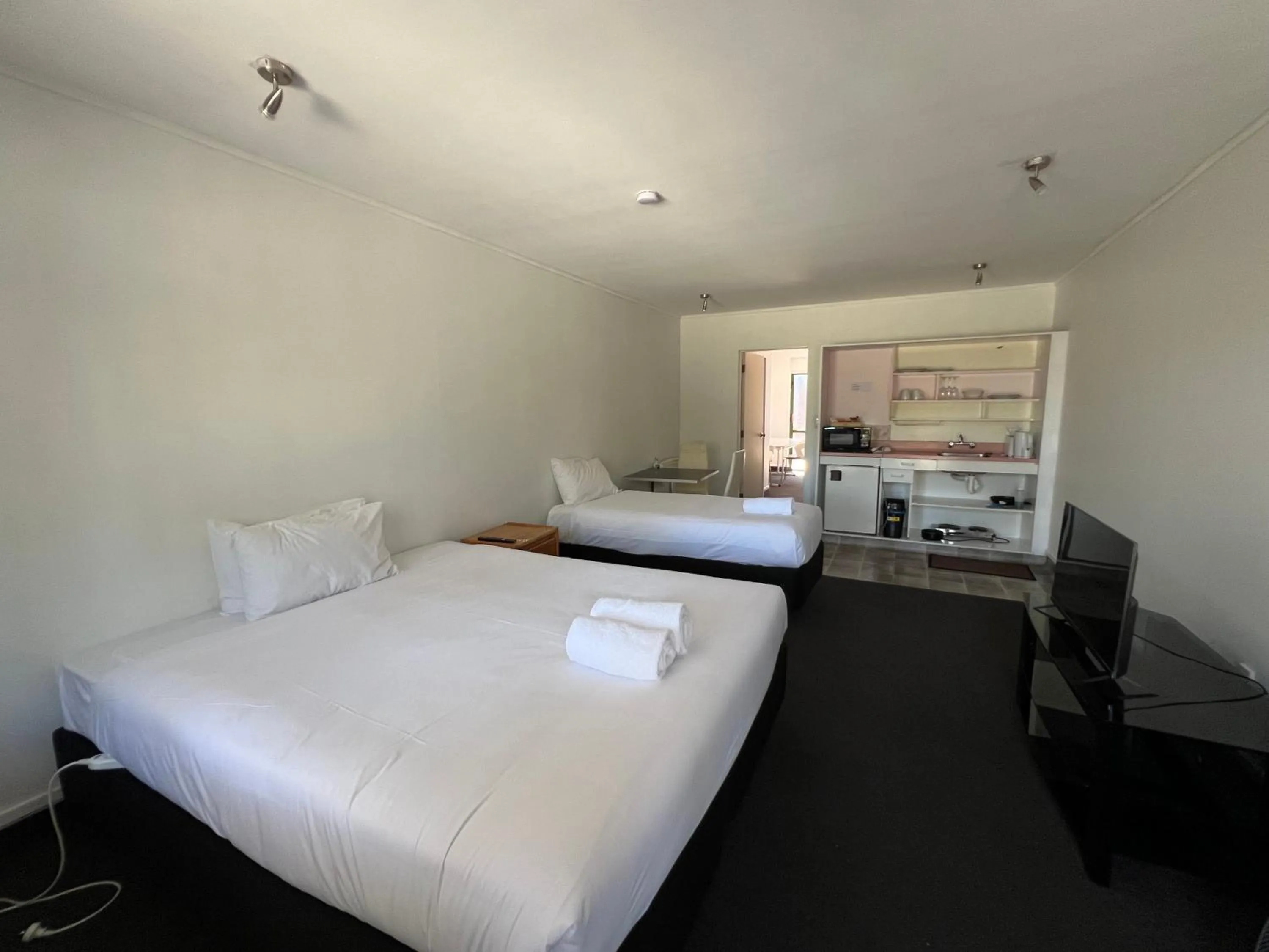 Bed in Karaka Tree Motel