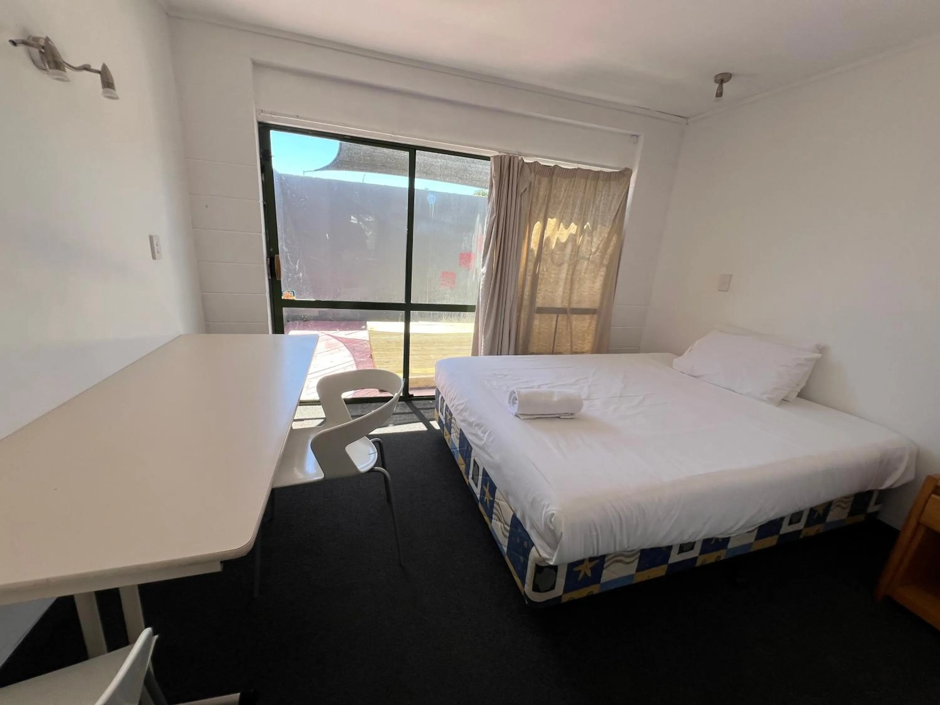 Bed in Karaka Tree Motel